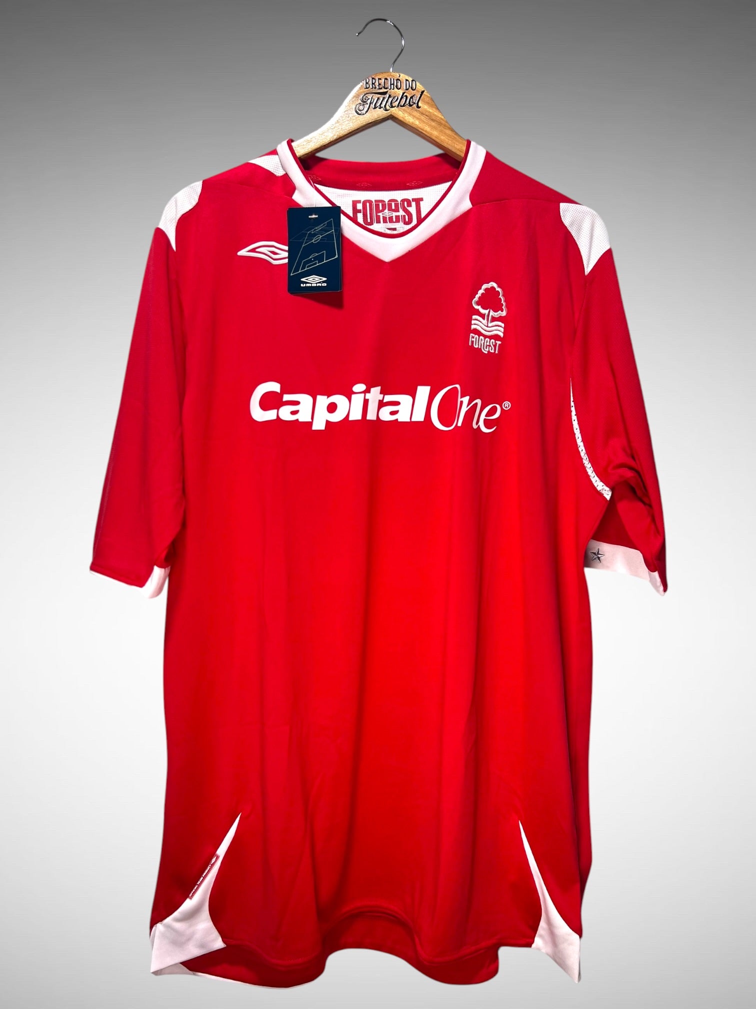 Nottingham Forest 2007 Primeira Camisa Tam GG.