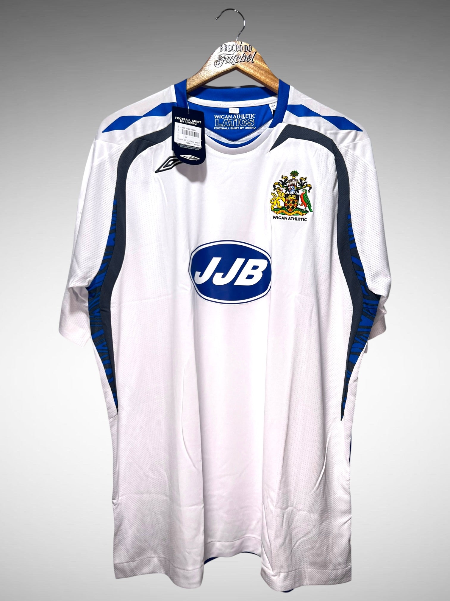 Wigan Athletic 2007 Segunda Camisa Tam GG.