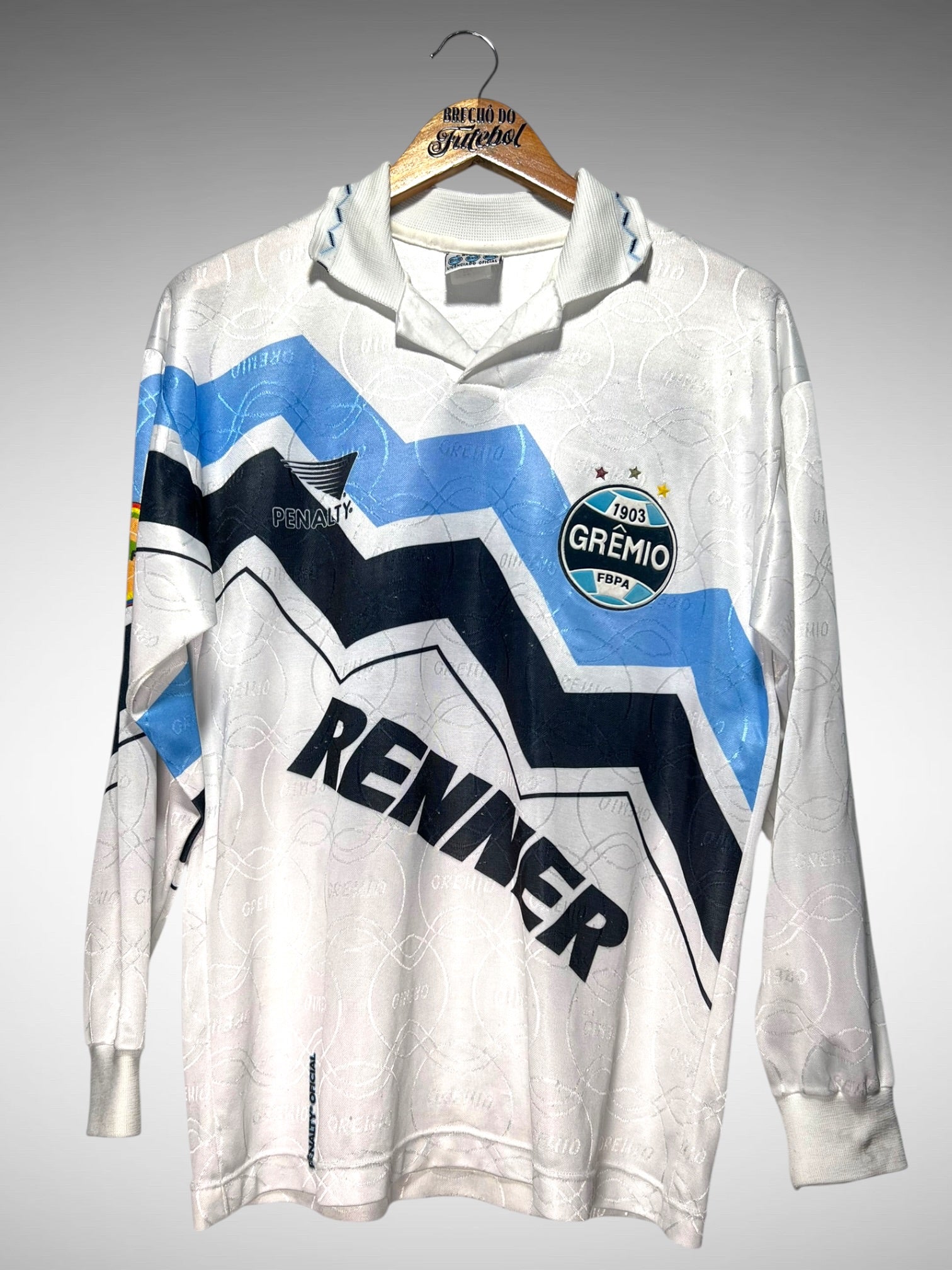 Grêmio 1996 Segunda Camisa Tam M N 8 Mangas Longas.