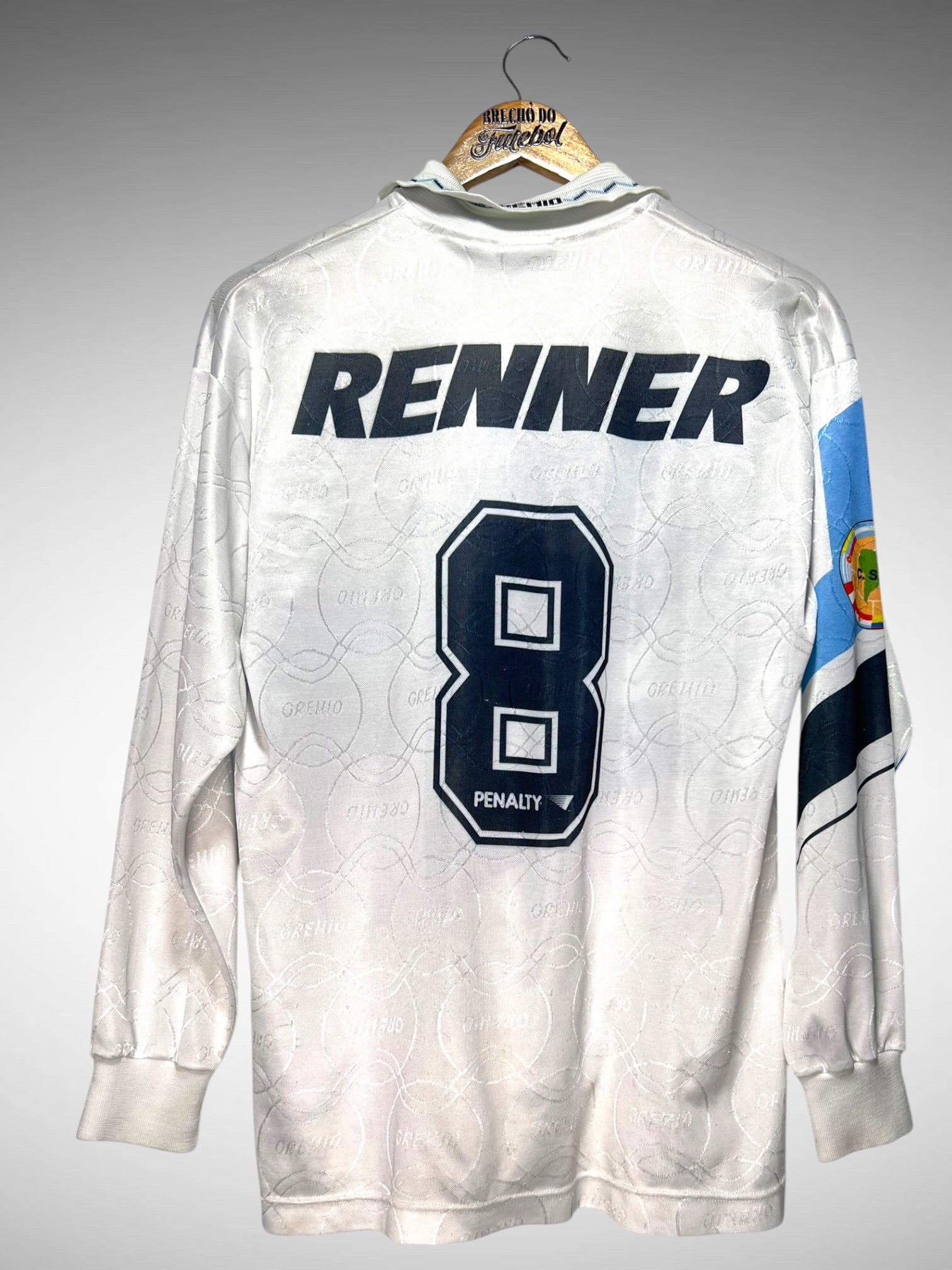 Grêmio 1996 Segunda Camisa Tam M N 8 Mangas Longas.
