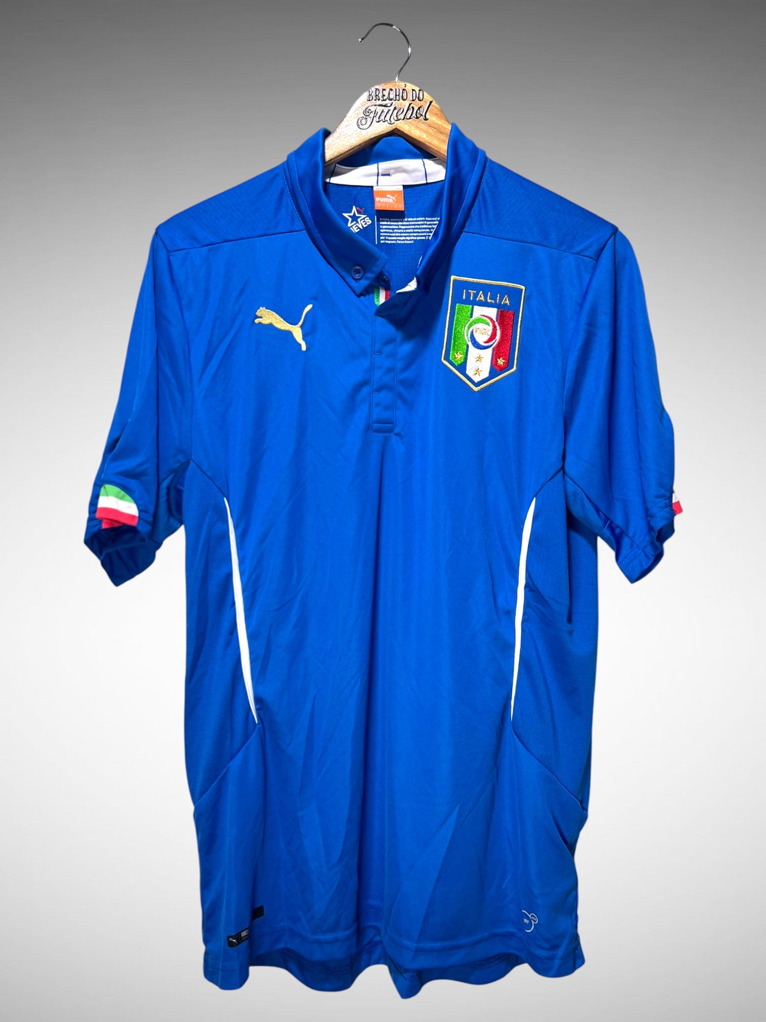 Itália 2014 Primeira Camisa Tam G.