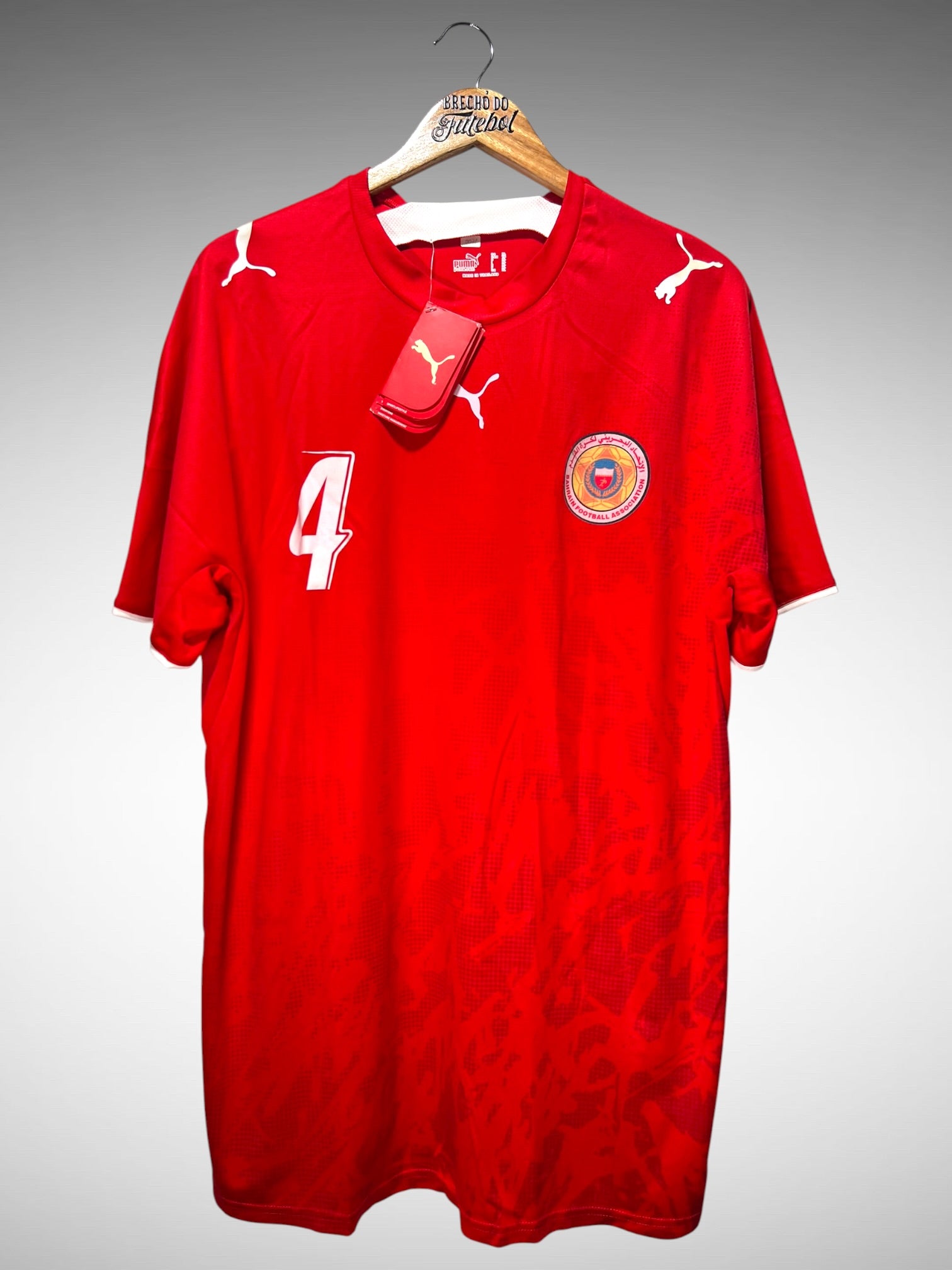 Bahrein 2006 Primeira Camisa Tam GG N 4.