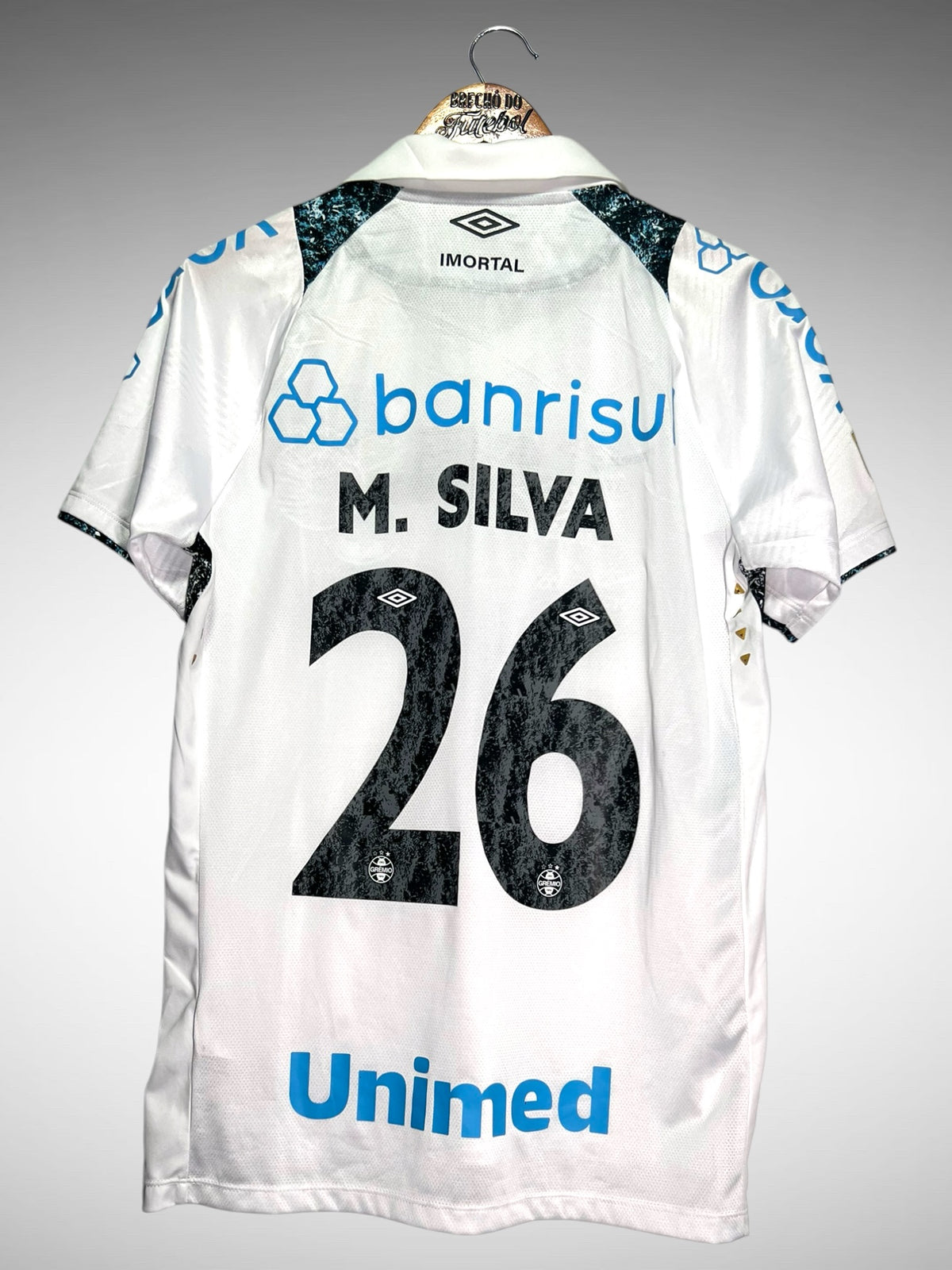 Grêmio 2024 Segunda Camisa Tam M N 26 M. Silva.
