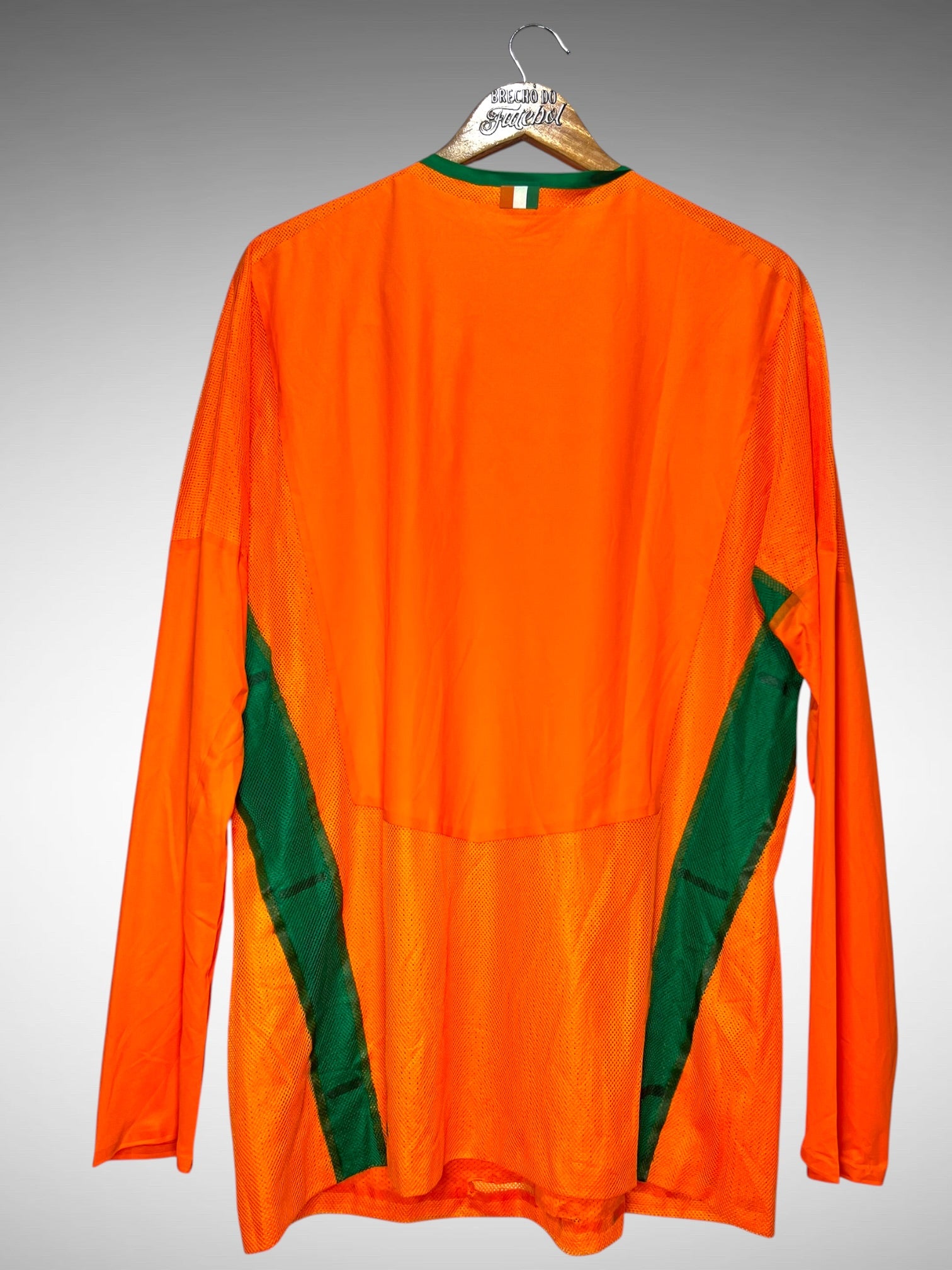Costa do Marfim 2008 Primeira Camisa Tam GG Mangas Longas.