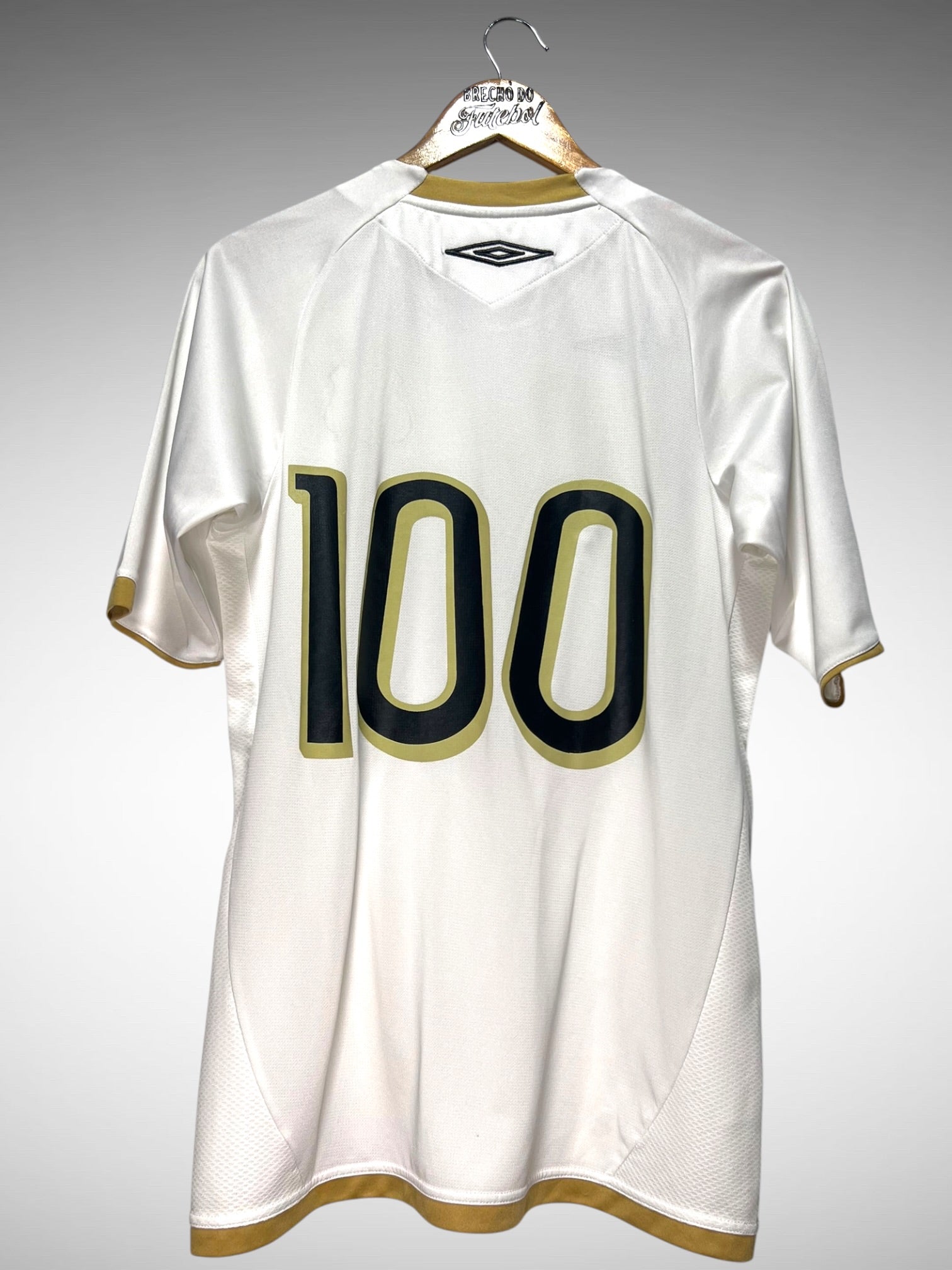 Santos 2008 Primeira Camisa Tam G N 100.