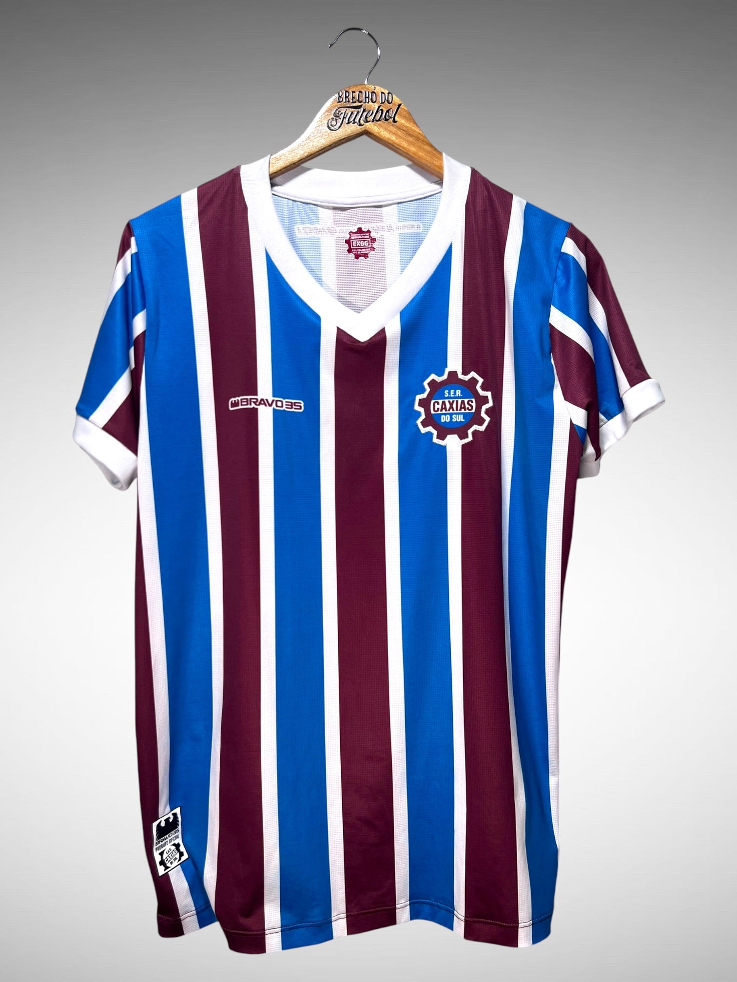 Caxias do Sul 2024 Camisa Clássicos Grená Tam 4G Feminino.