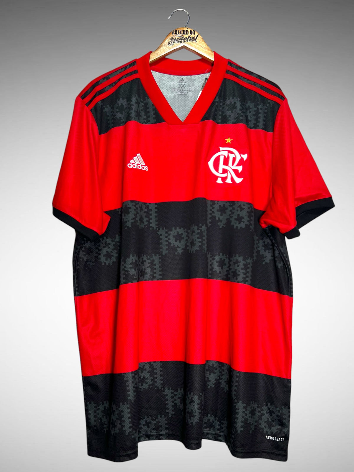 Flamengo 2021 Primeira Camisa Tam 3G.