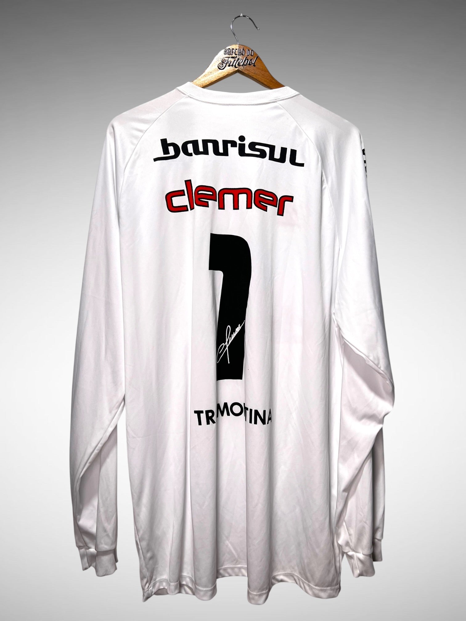 Internacional 2005 Camisa de Goleiro Tam 3G N 1 Clemer Mangas Longas.