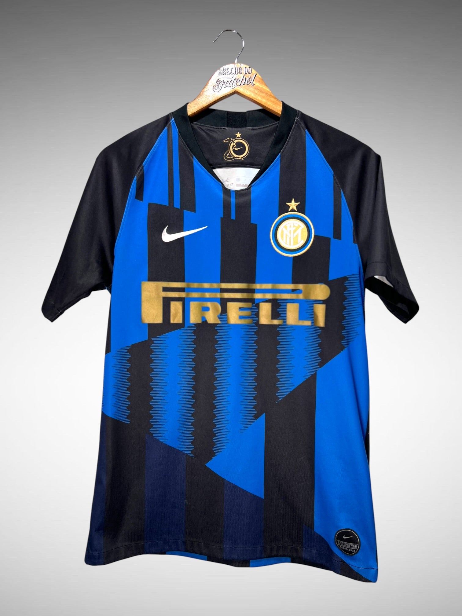 Inter de Milão 2018 Camisa 20 Anni Tam P.