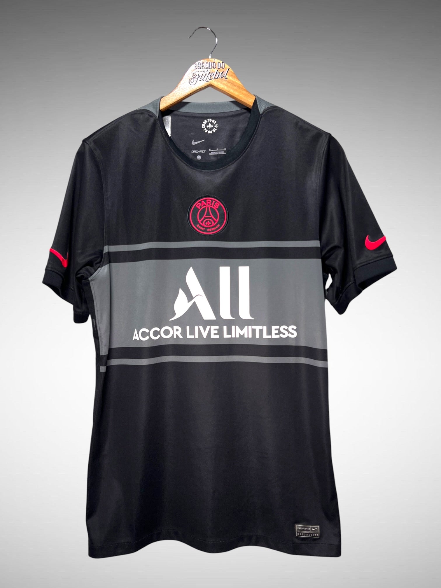 Paris Saint-Germain 2021 Terceira Camisa Tam M.