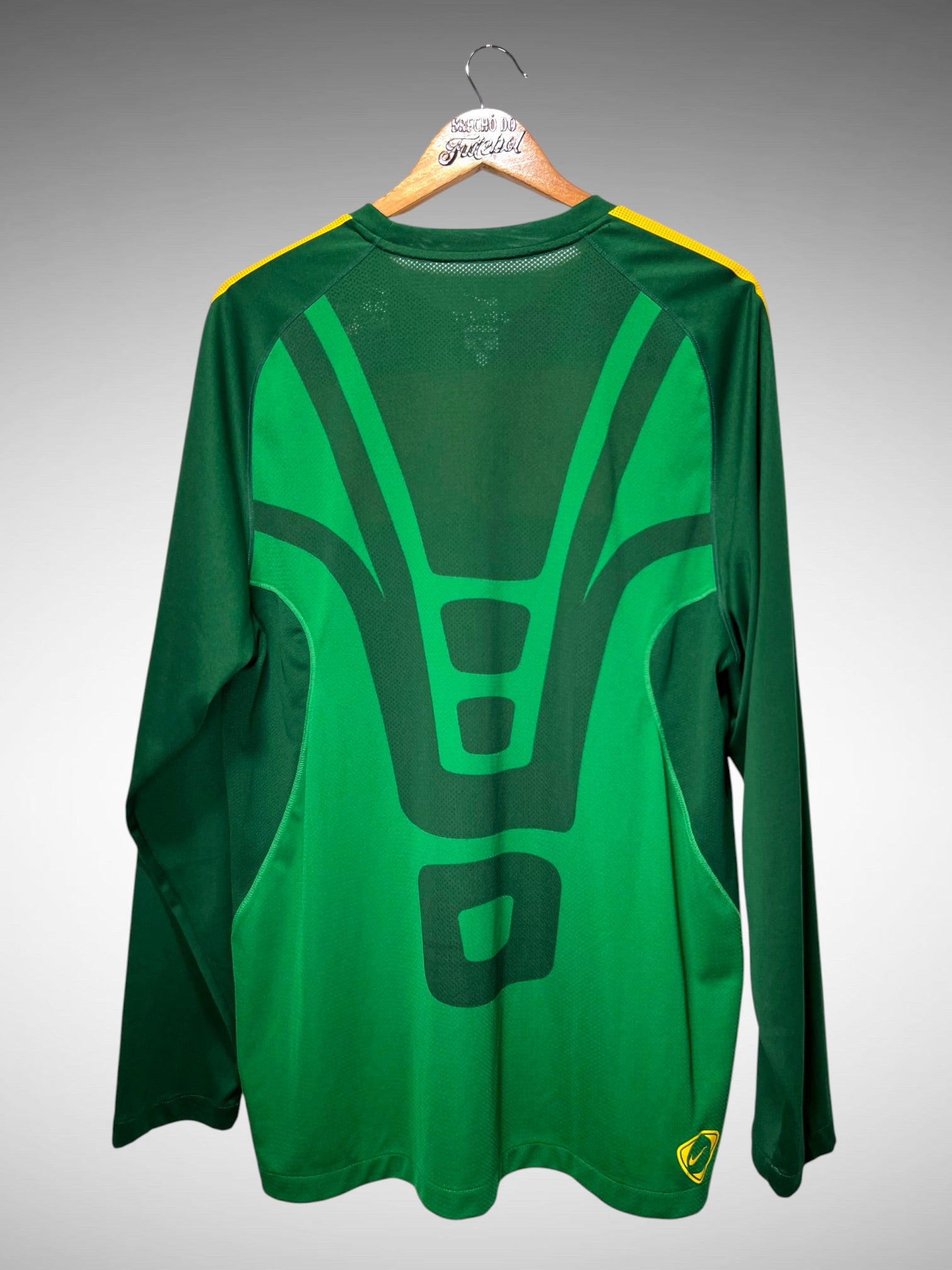 Brasil 2010 Camisa de Treino Tam G Mangas Longas.