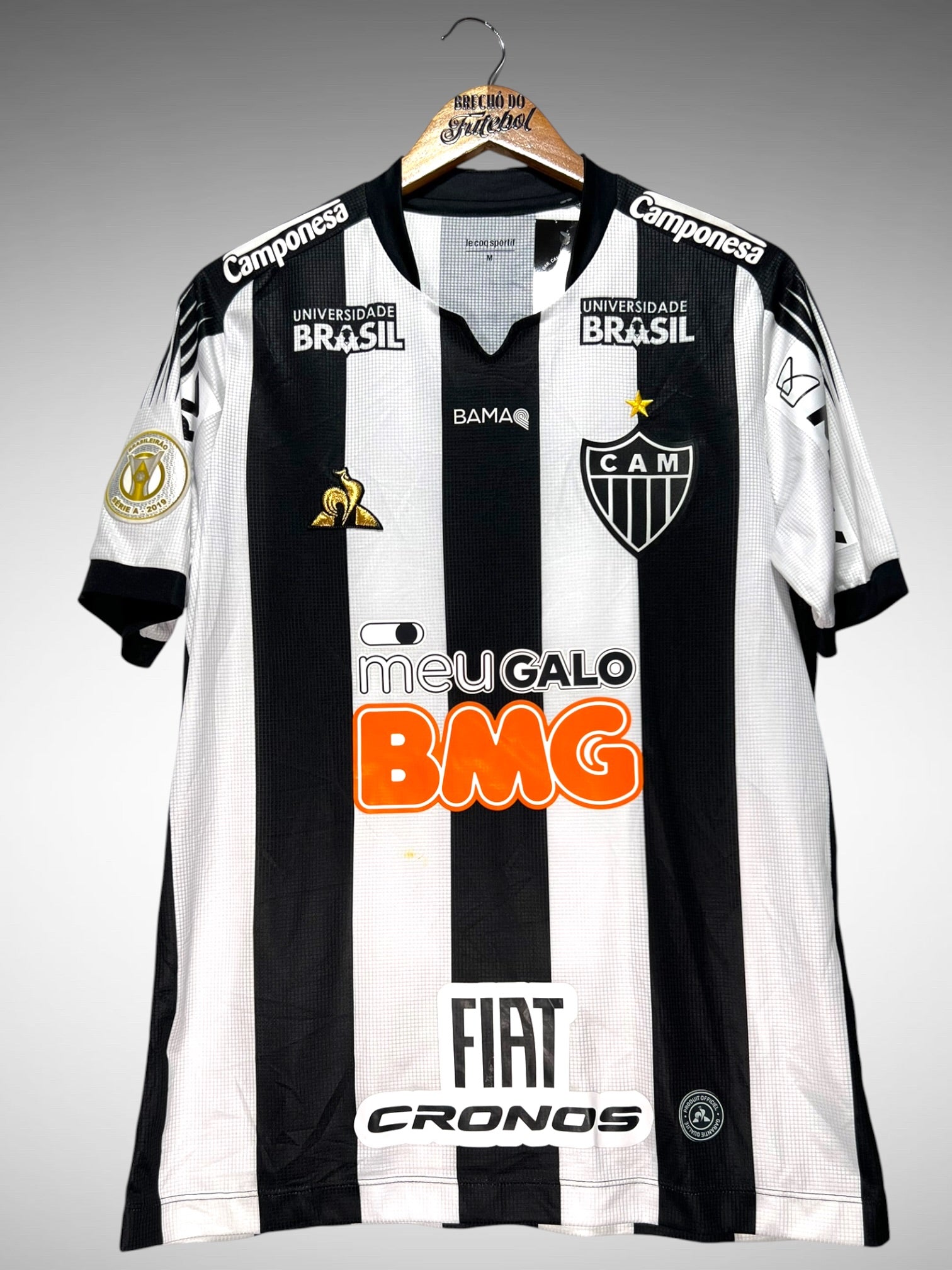 Atlético Mineiro 2019 Primeira Camisa Tam M N 7 Elias.