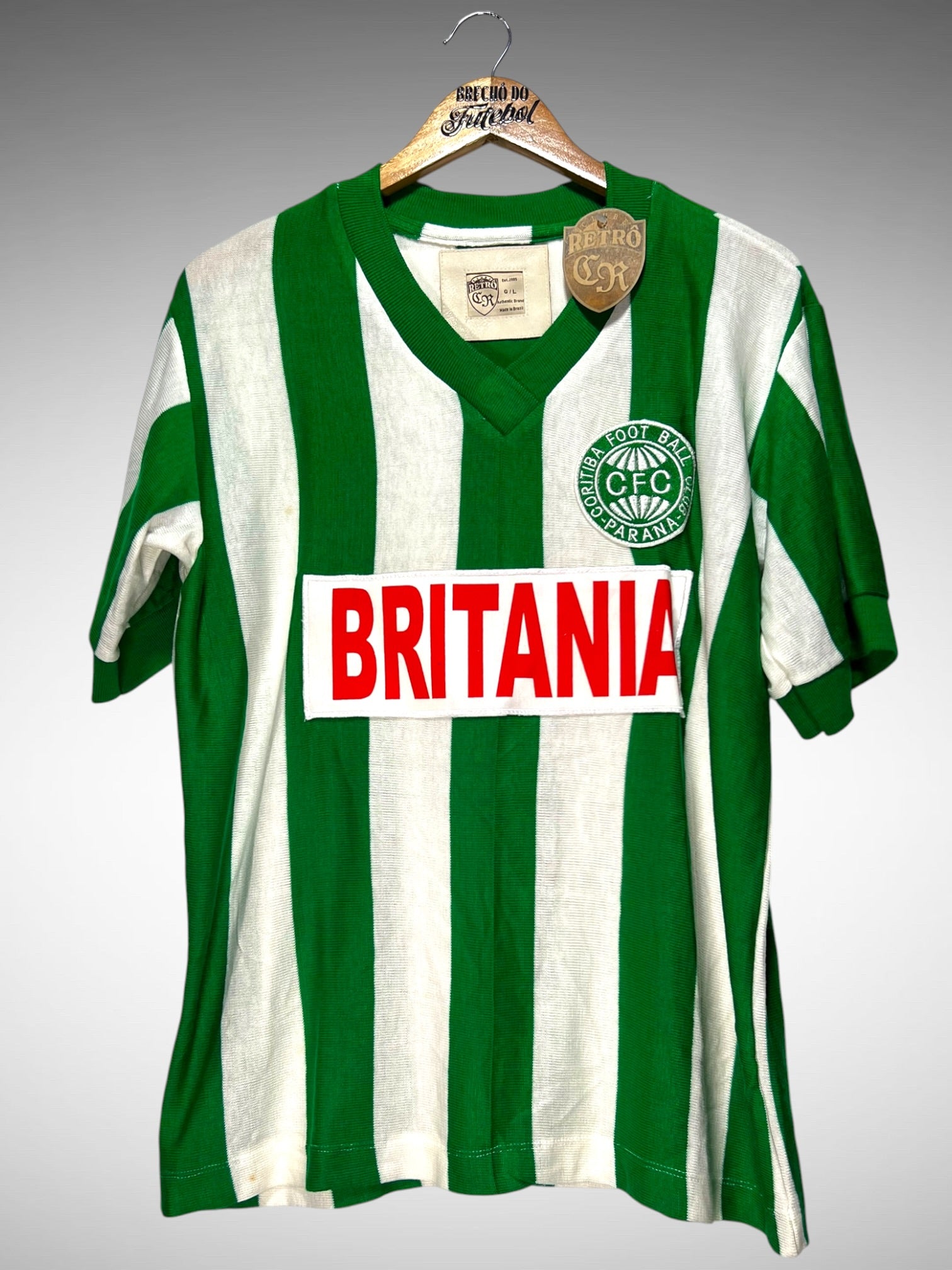 Coritiba Retrô 1985 Segunda Camisa Tam G N 9.