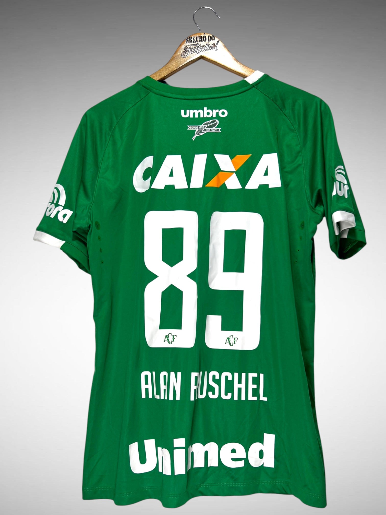Chapecoense 2016 Primeira Camisa Tam M N 89 Alan Ruschel.