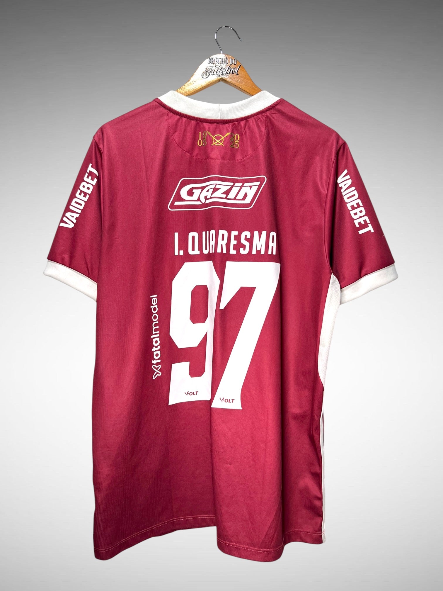 Remo 2025 Camisa de Goleiro Tam GG N 97 I. Quaresma.