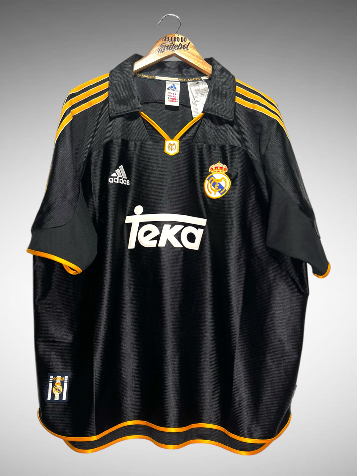 Real Madrid Reedição 1999 Segunda Camisa Tam GG.