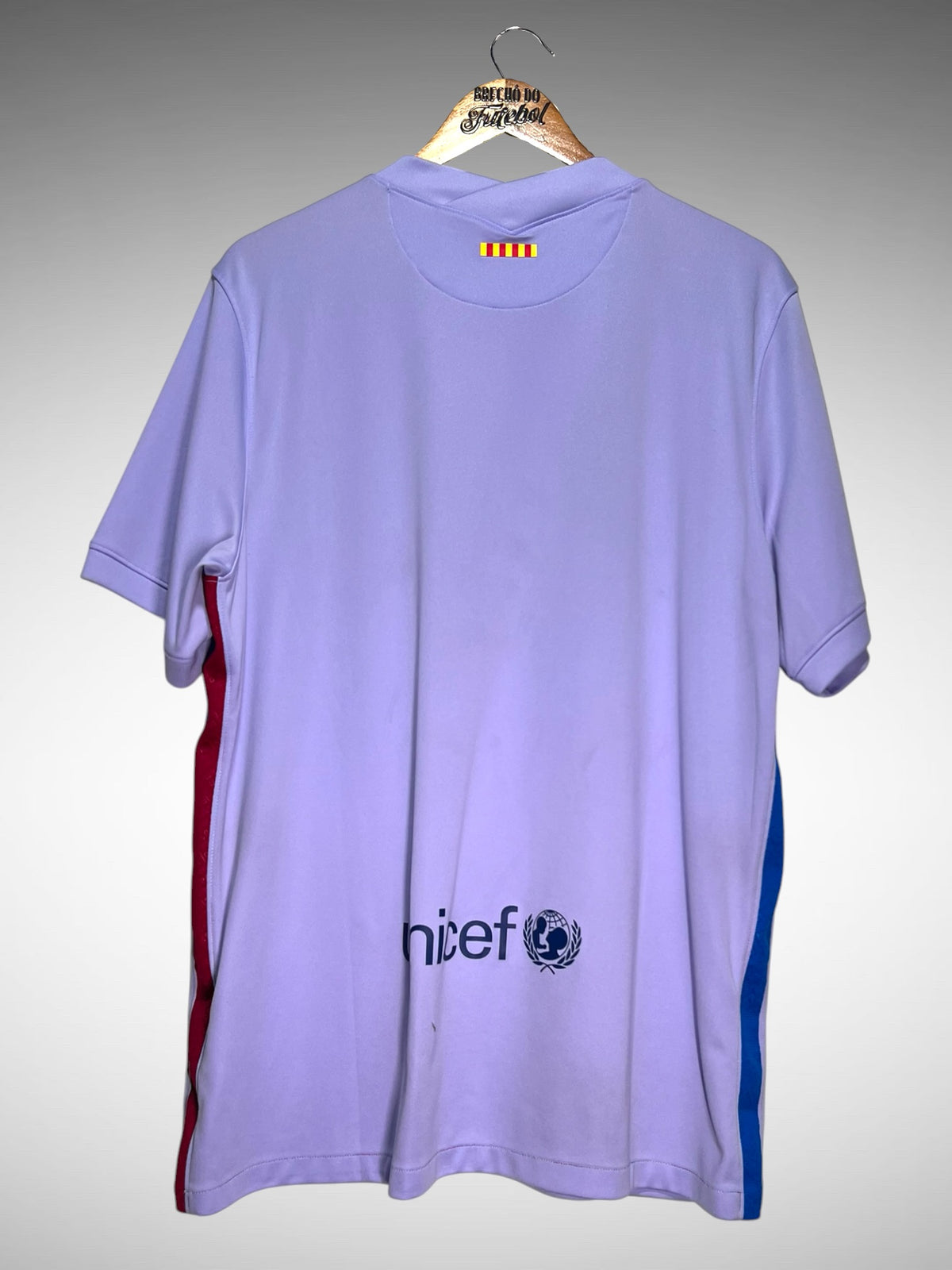 Barcelona 2021 Segunda Camisa Tam GG.
