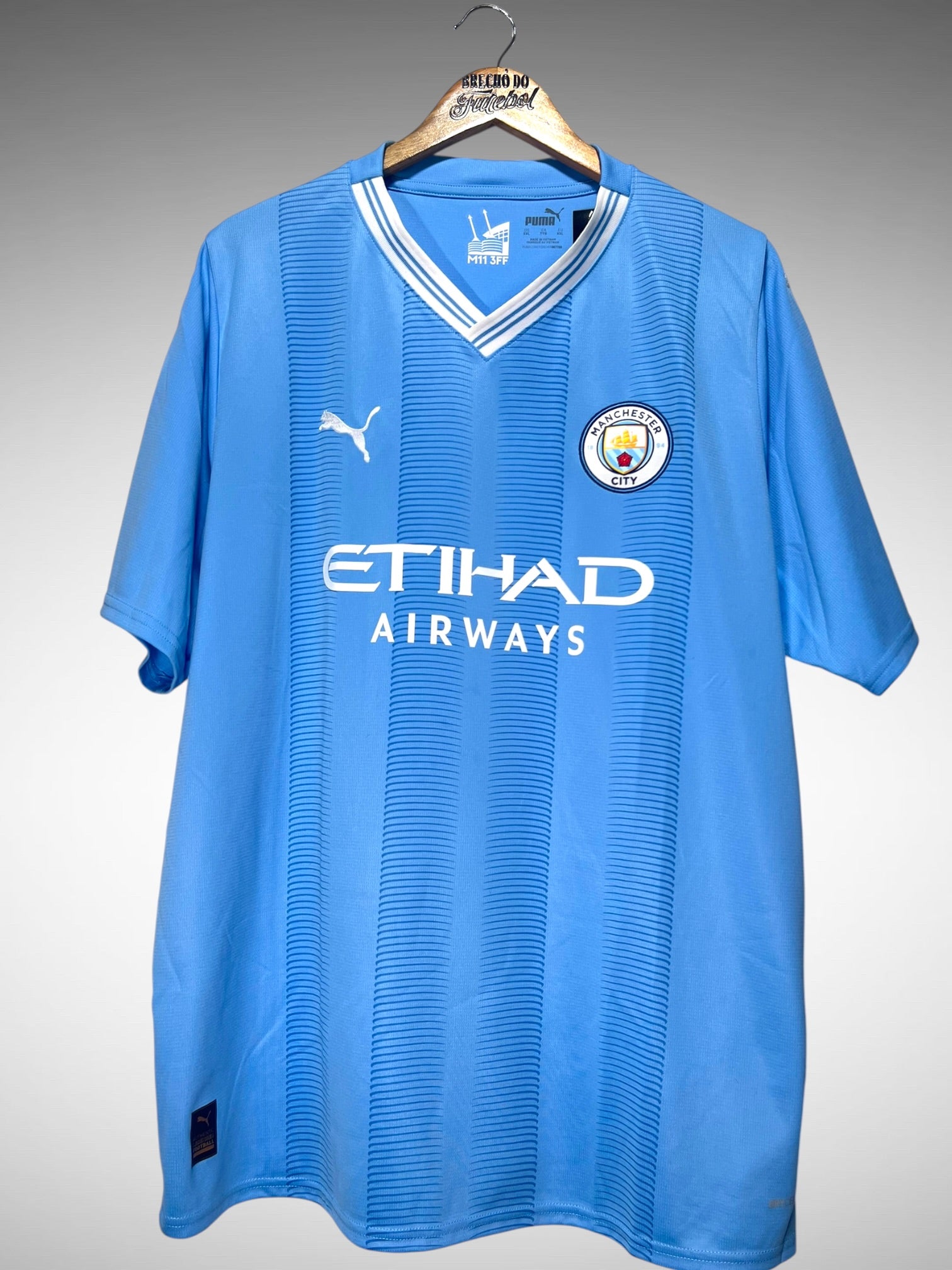Manchester City 2023 Primeira Camisa Tam 3G.