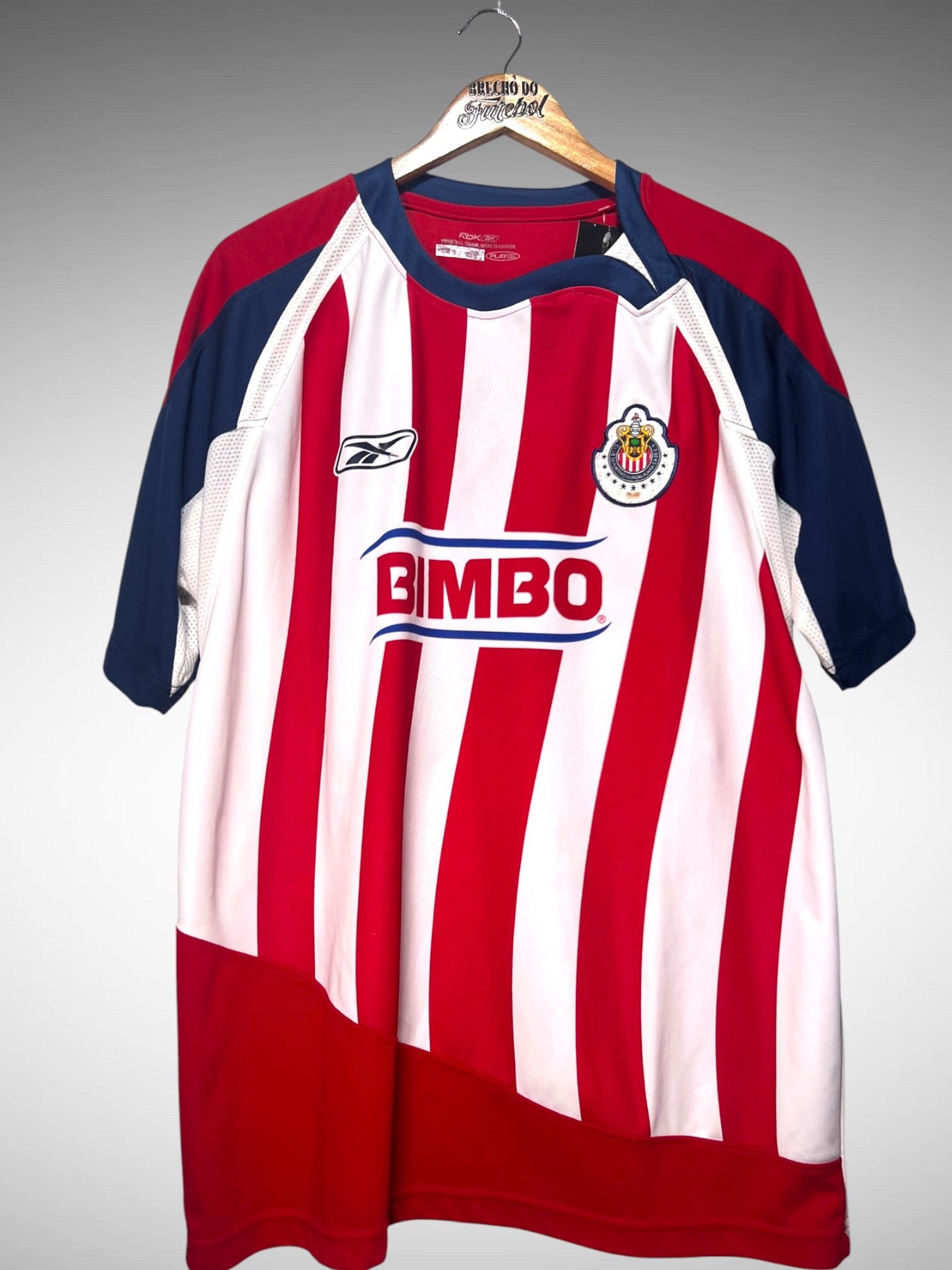 Chivas Guadalajara 2007 Primeira Camisa Tam GG.