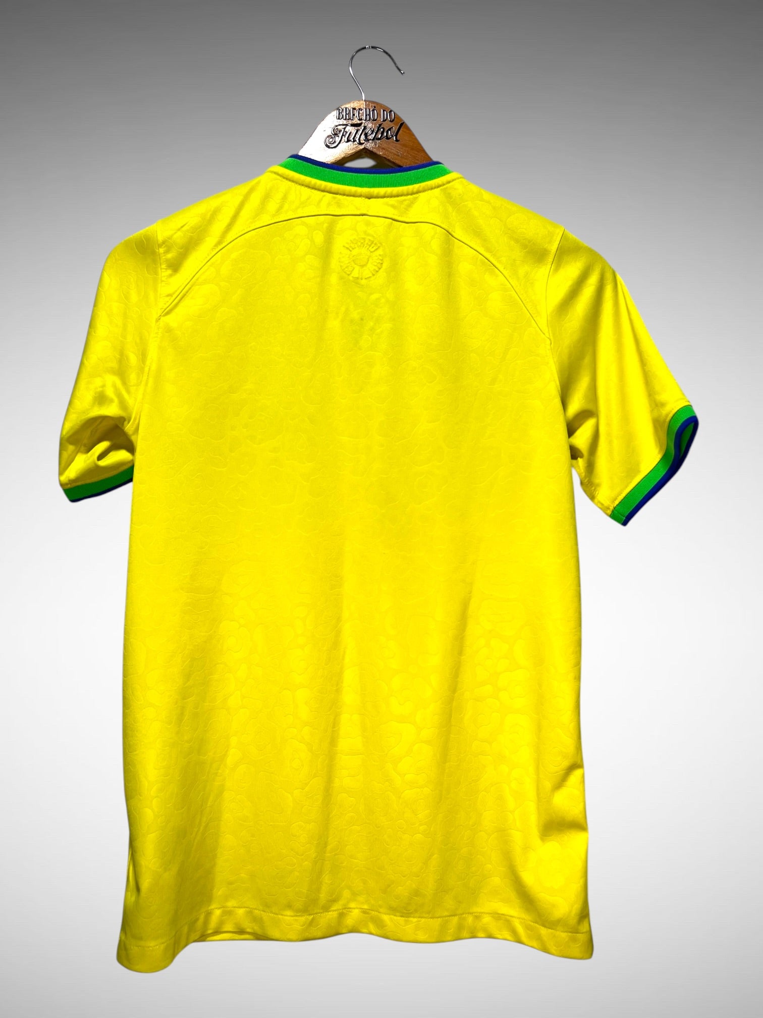 Brasil 2022 Primeira Camisa Tam 14 anos Infantil.