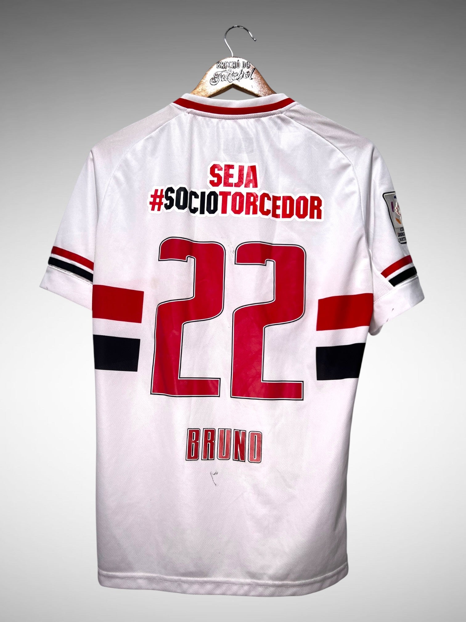 São Paulo 2015 Primeira Camisa Tam G N 22 Bruno.