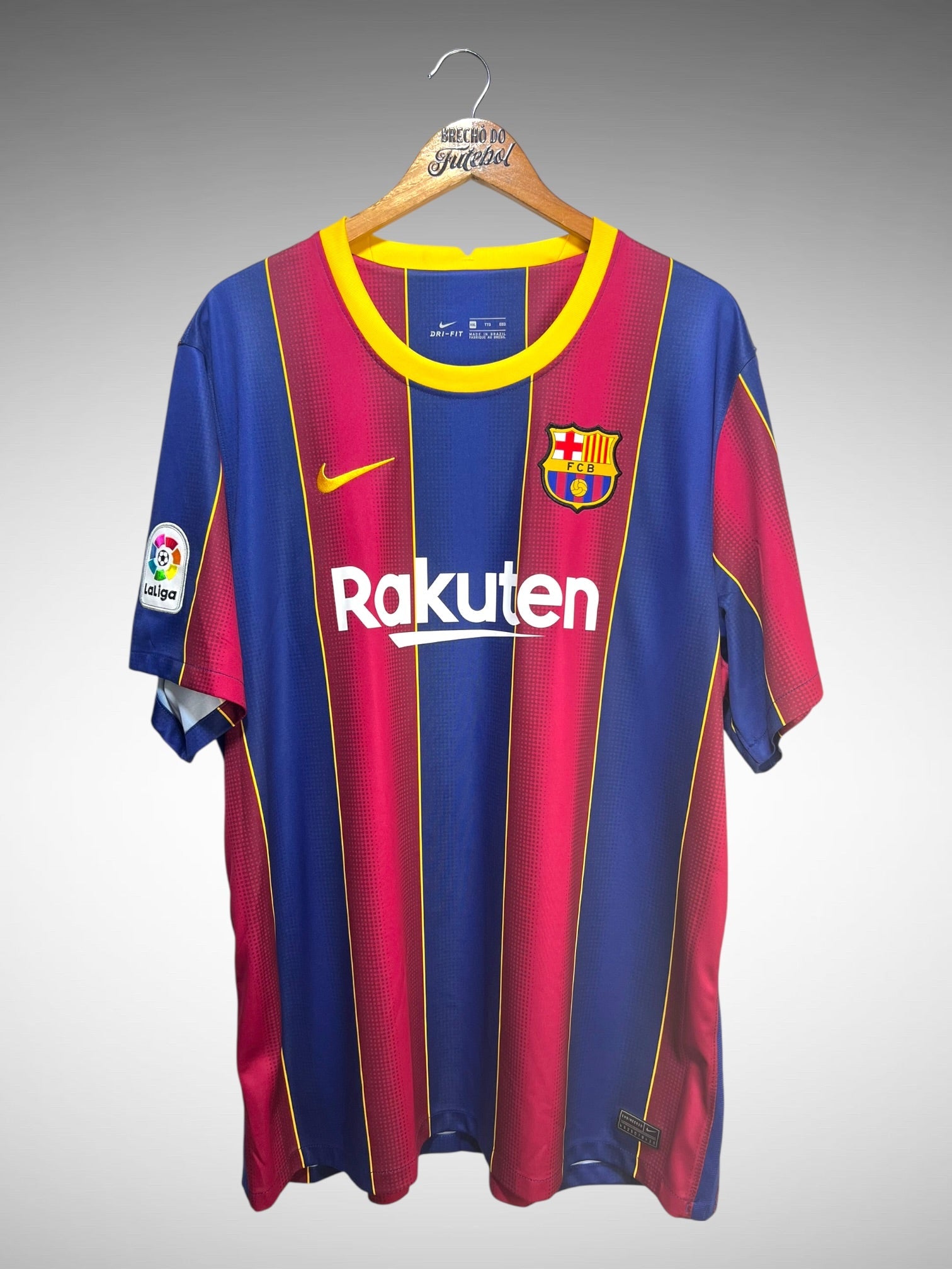 Barcelona 2020 Primeira Camisa Tam 3G N 10 Messi.