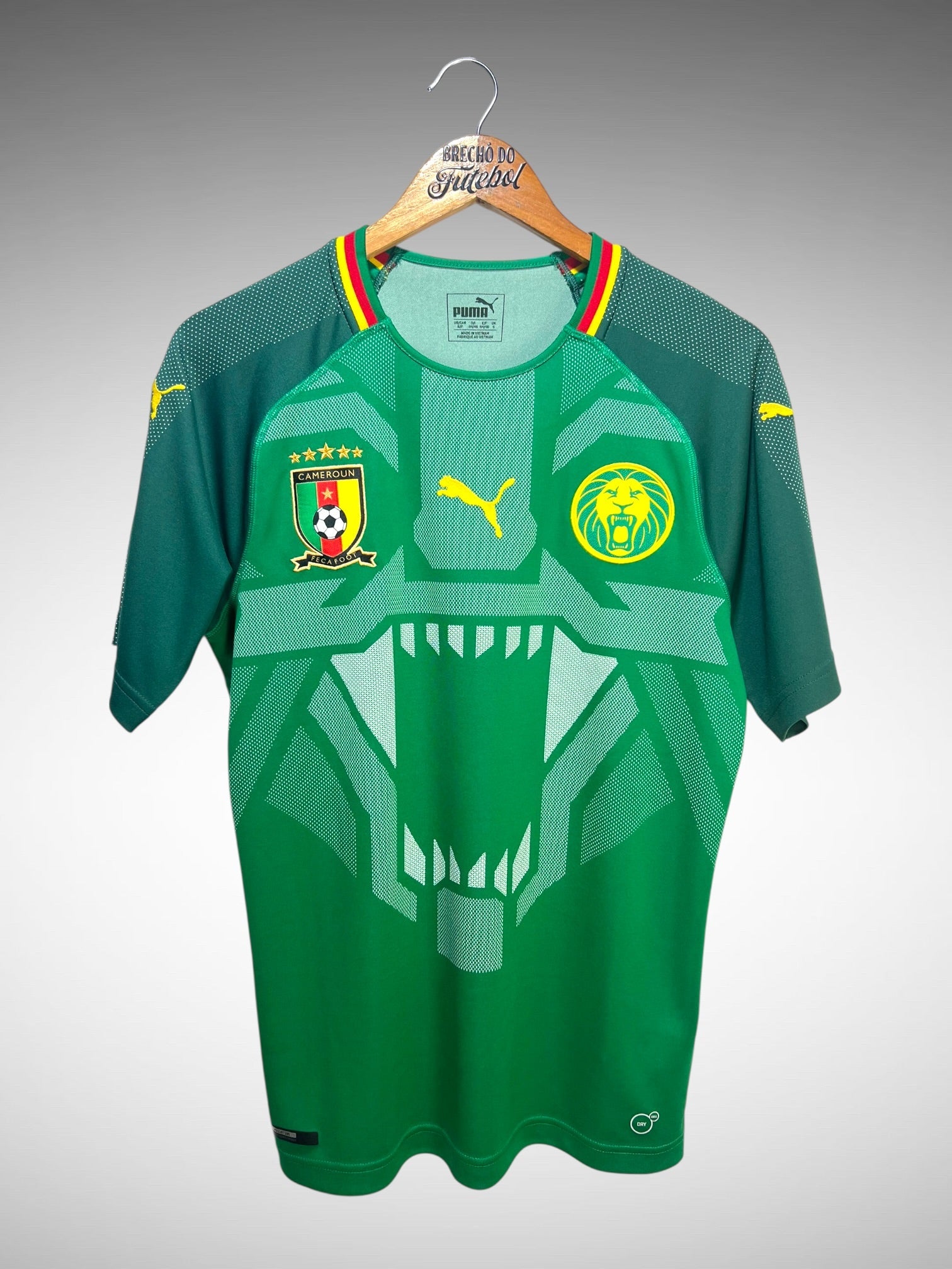 Camarões 2018 Primeira Camisa Tam P.