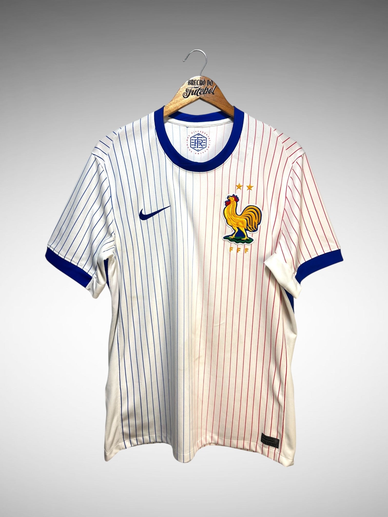 França 2024 Segunda Camisa Tam G.