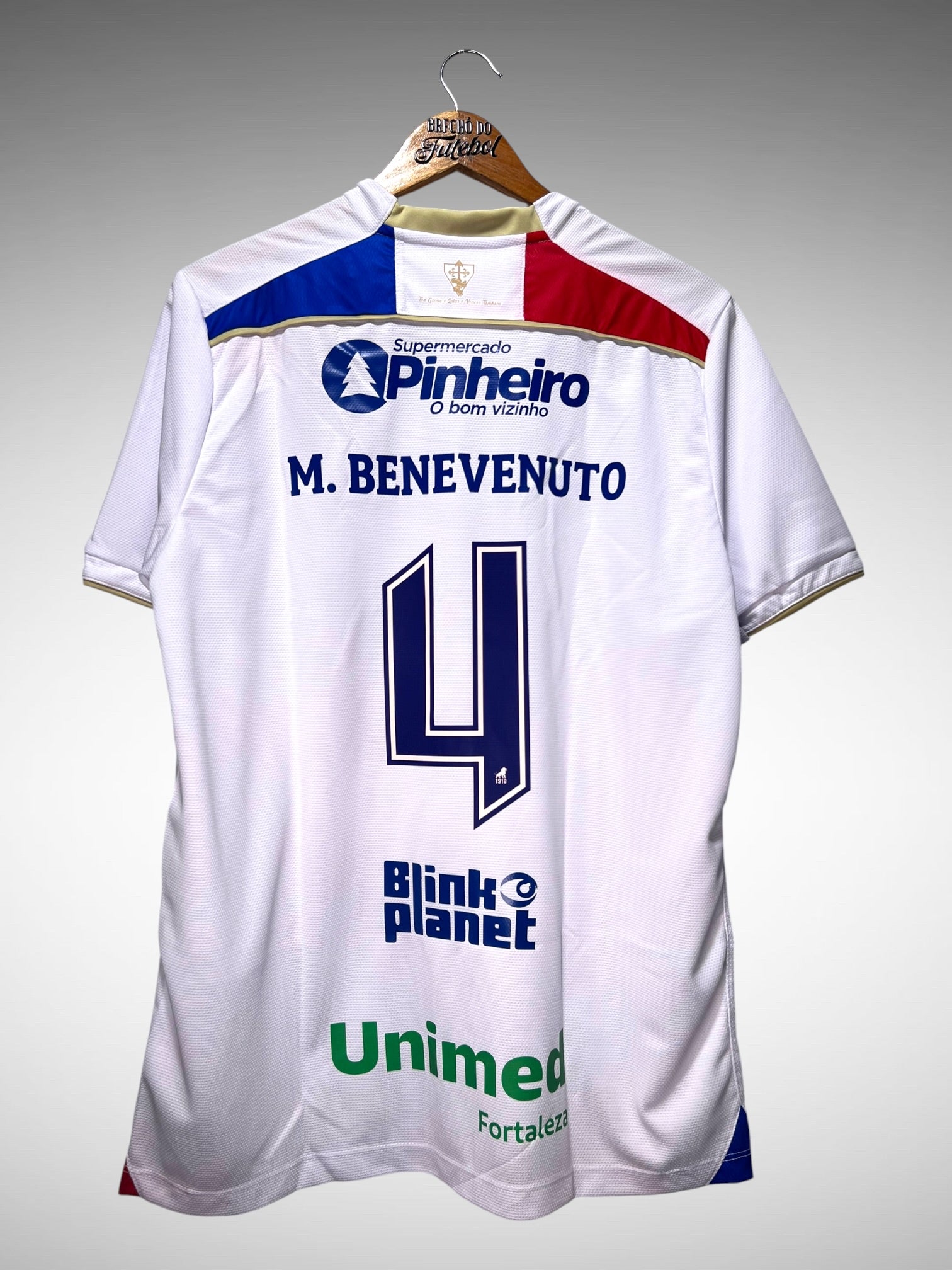 Fortaleza 2025 Segunda Camisa Tam G N 4 M. Benevenuto.