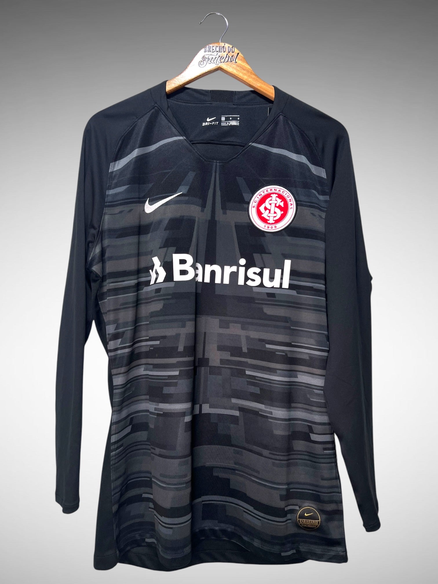 Internacional 2019 Camisa de Goleiro Tam G Mangas Longas.