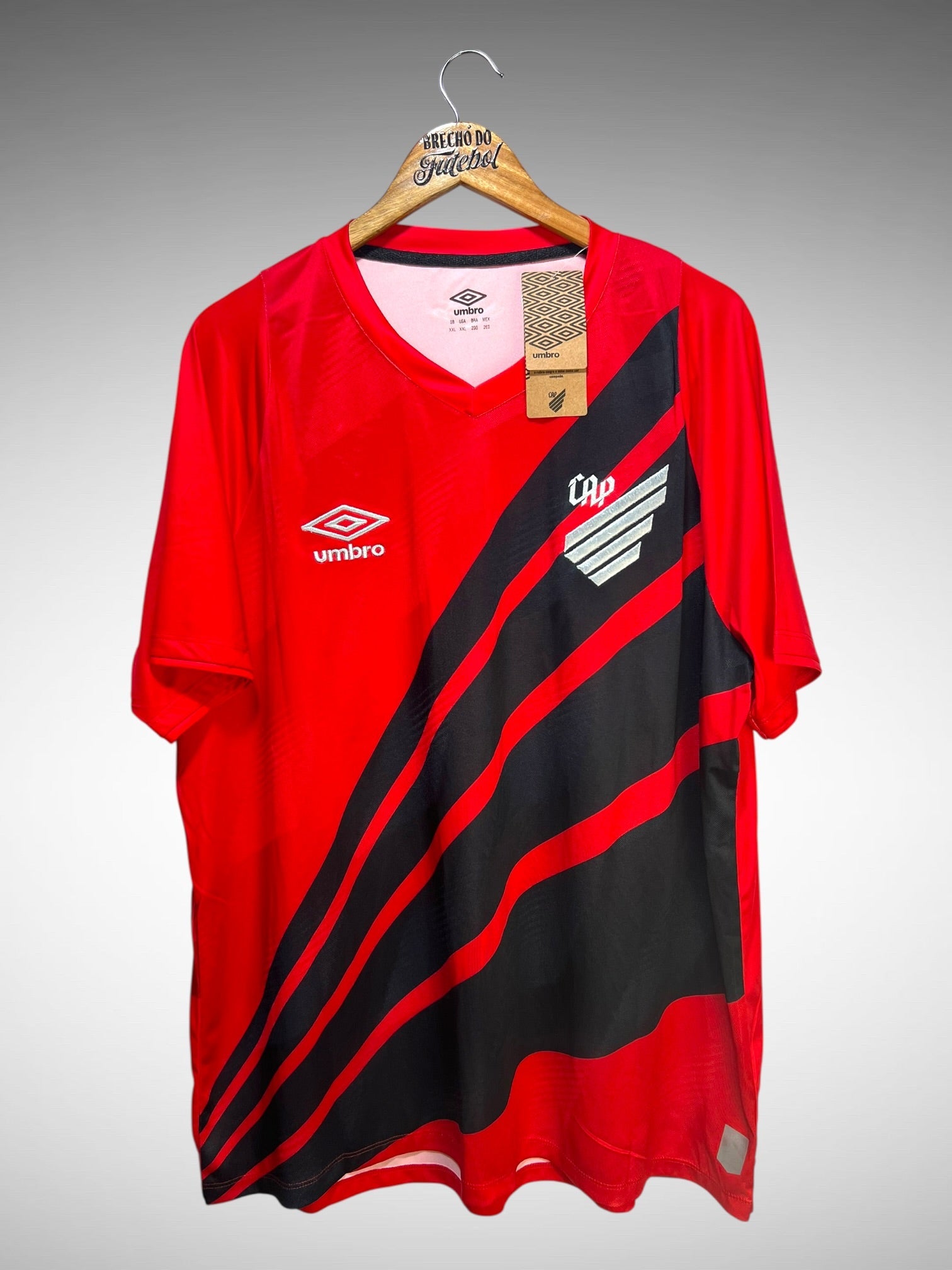 Athlético Paranaense 2024 Primeira Camisa Tam 3G.