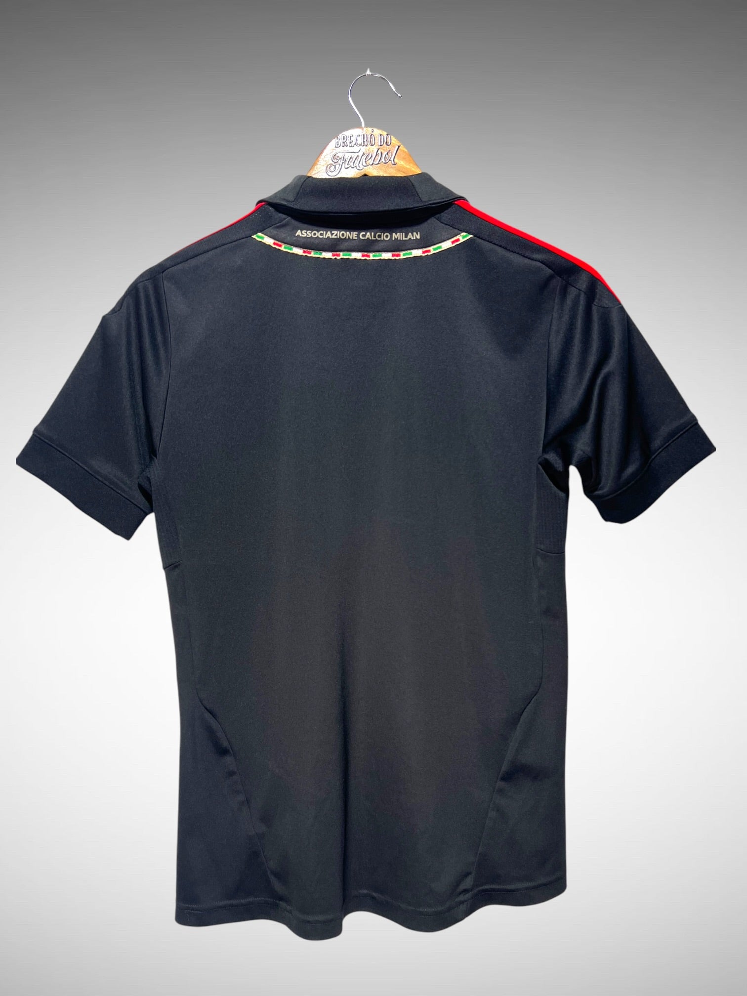 Milan 2011 Terceira Camisa Tam 14 anos Infantil.