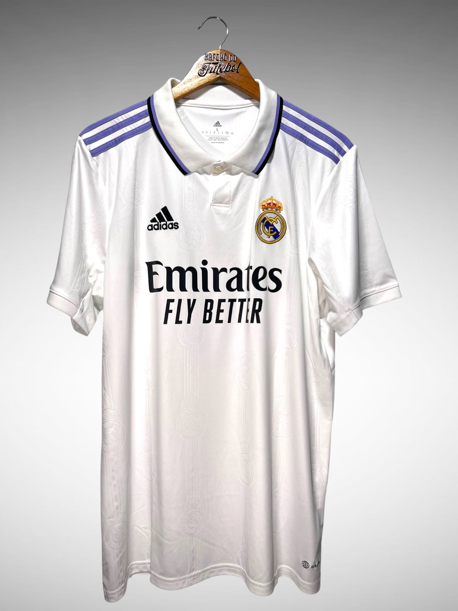 Real Madrid 2022 Primeira Camisa Tam G.