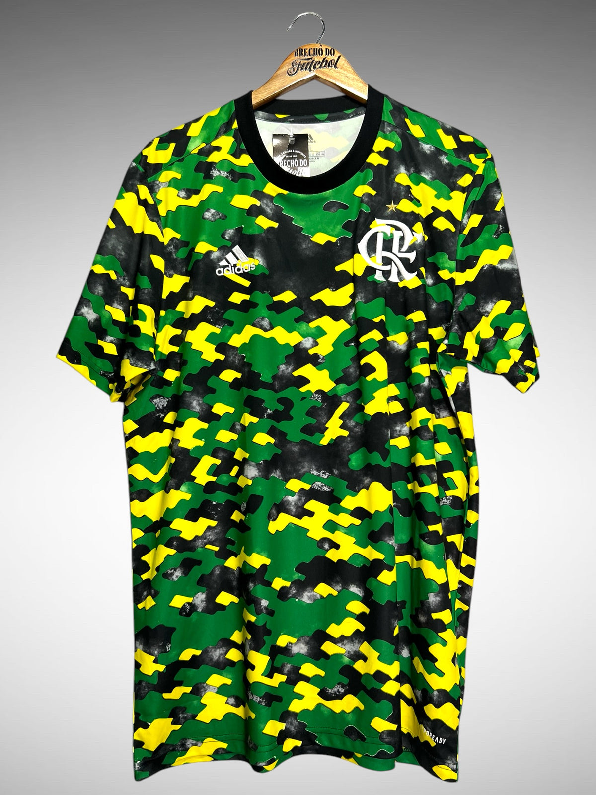 Flamengo 2021 Camisa Pré-Jogo Tam GG.