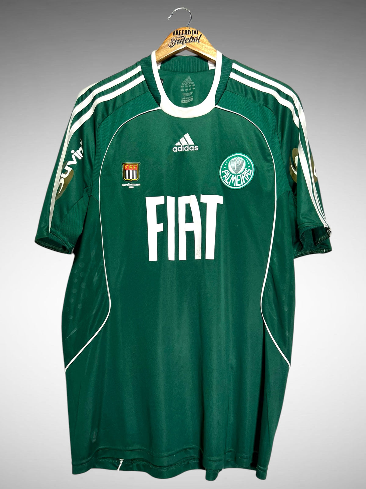 Palmeiras 2008 Primeira Camisa Tam G N 9.