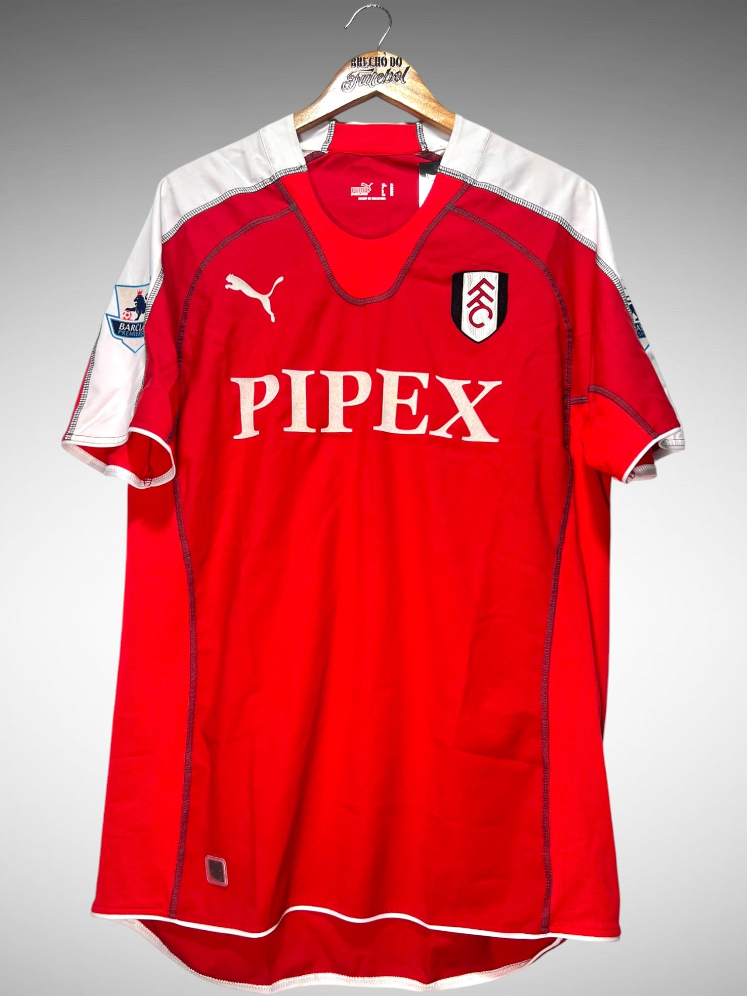Fulham 2005 Segunda Camisa Tam GG N 21 Bullard.