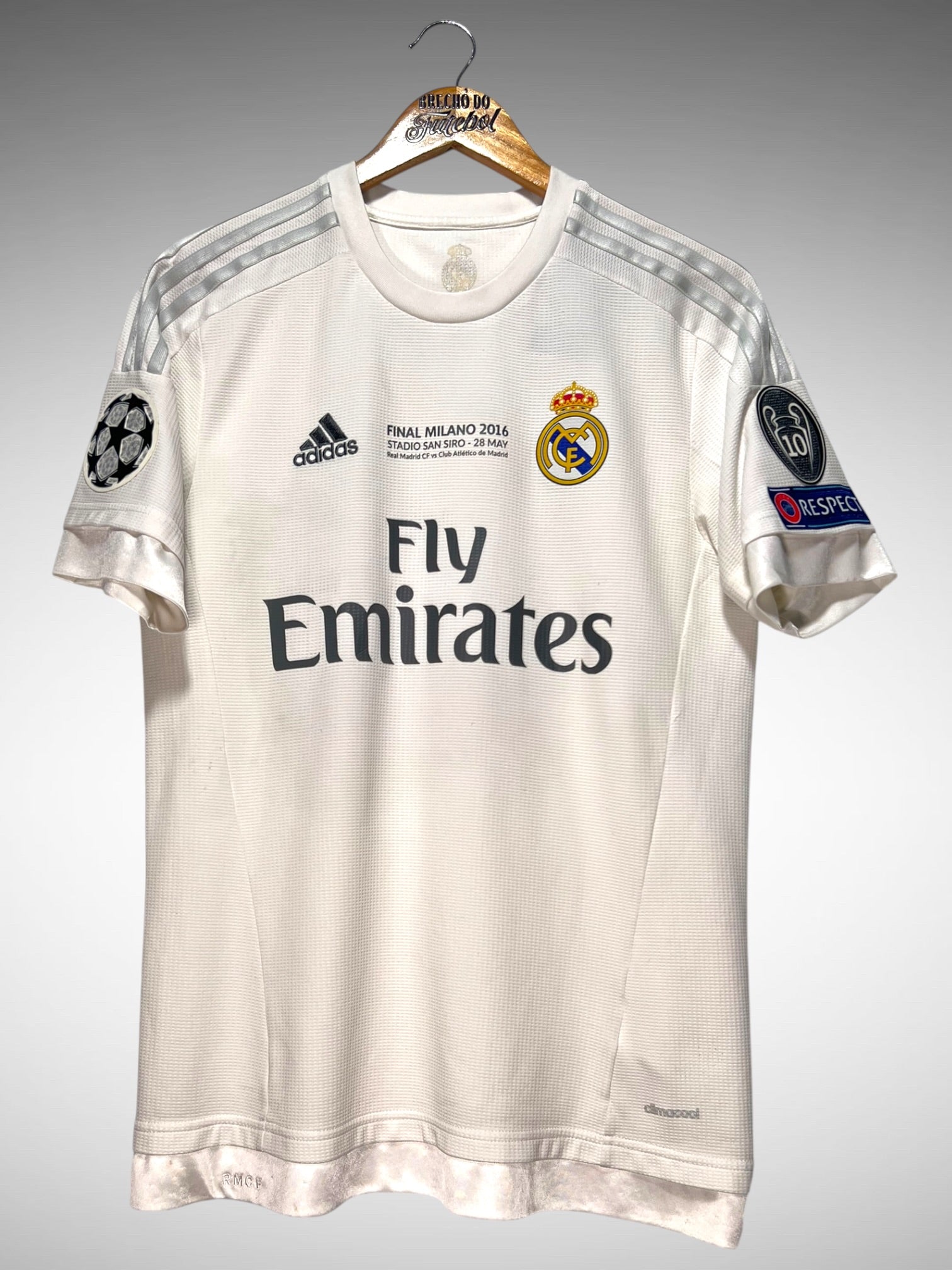 Real Madrid 2015 Primeira Camisa Tam M N 10 Modric.