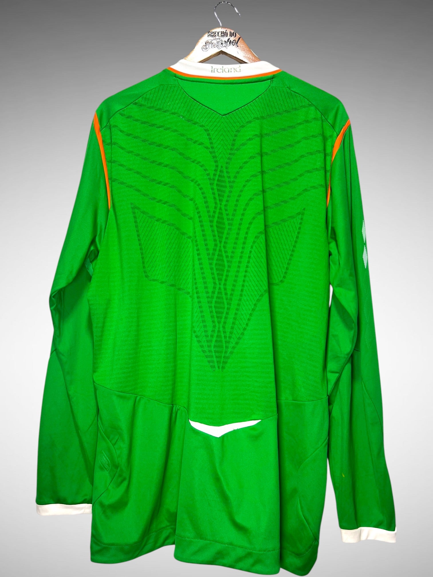 Irlanda 2008 Primeira Camisa Tam 3G Mangas Longas.