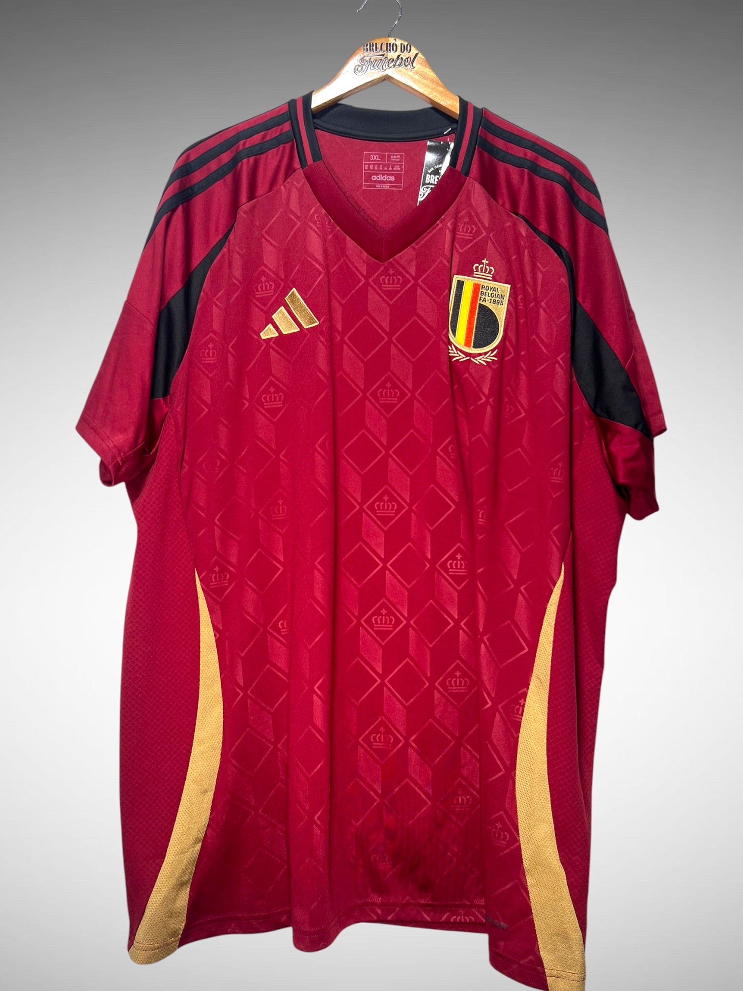 Bélgica 2024 Primeira Camisa Tam 4G.