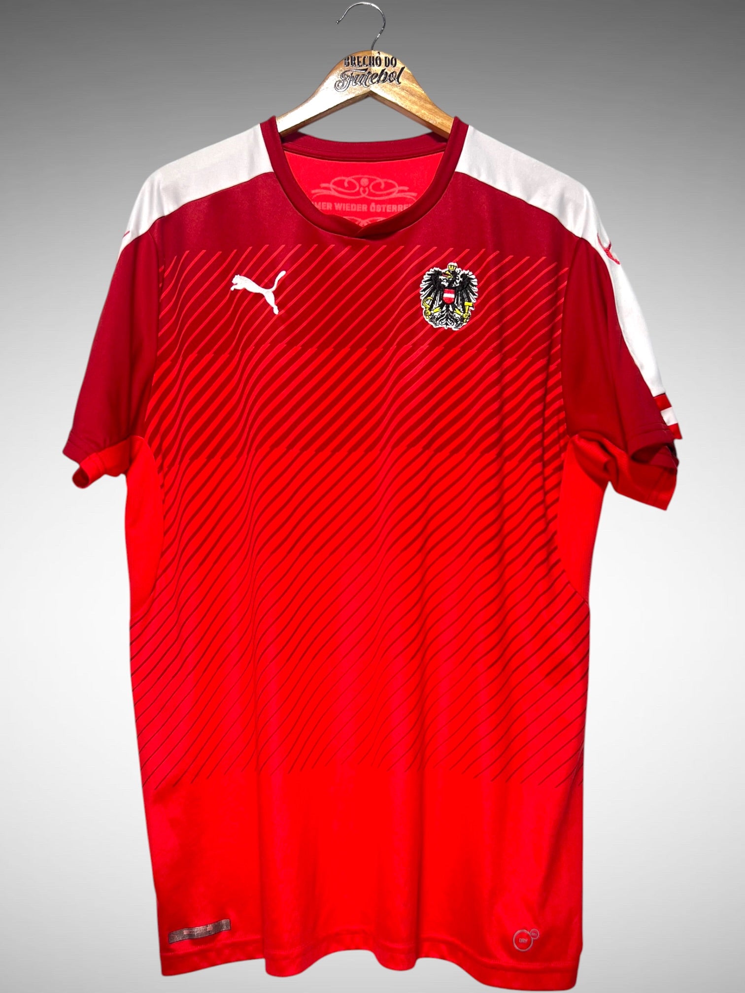 Áustria 2016 Primeira Camisa Tam GG.