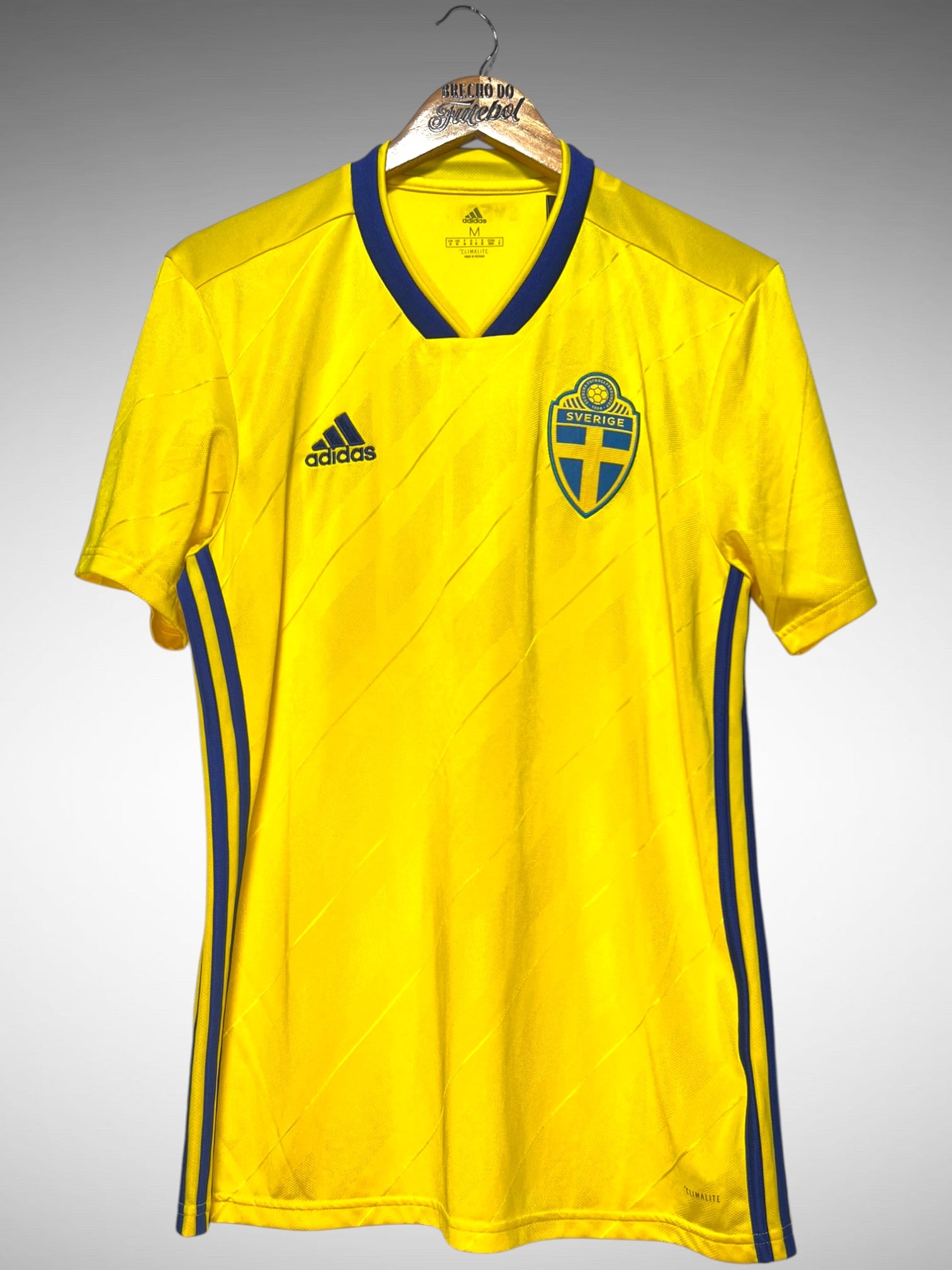 Suécia 2018 Primeira Camisa Tam M.