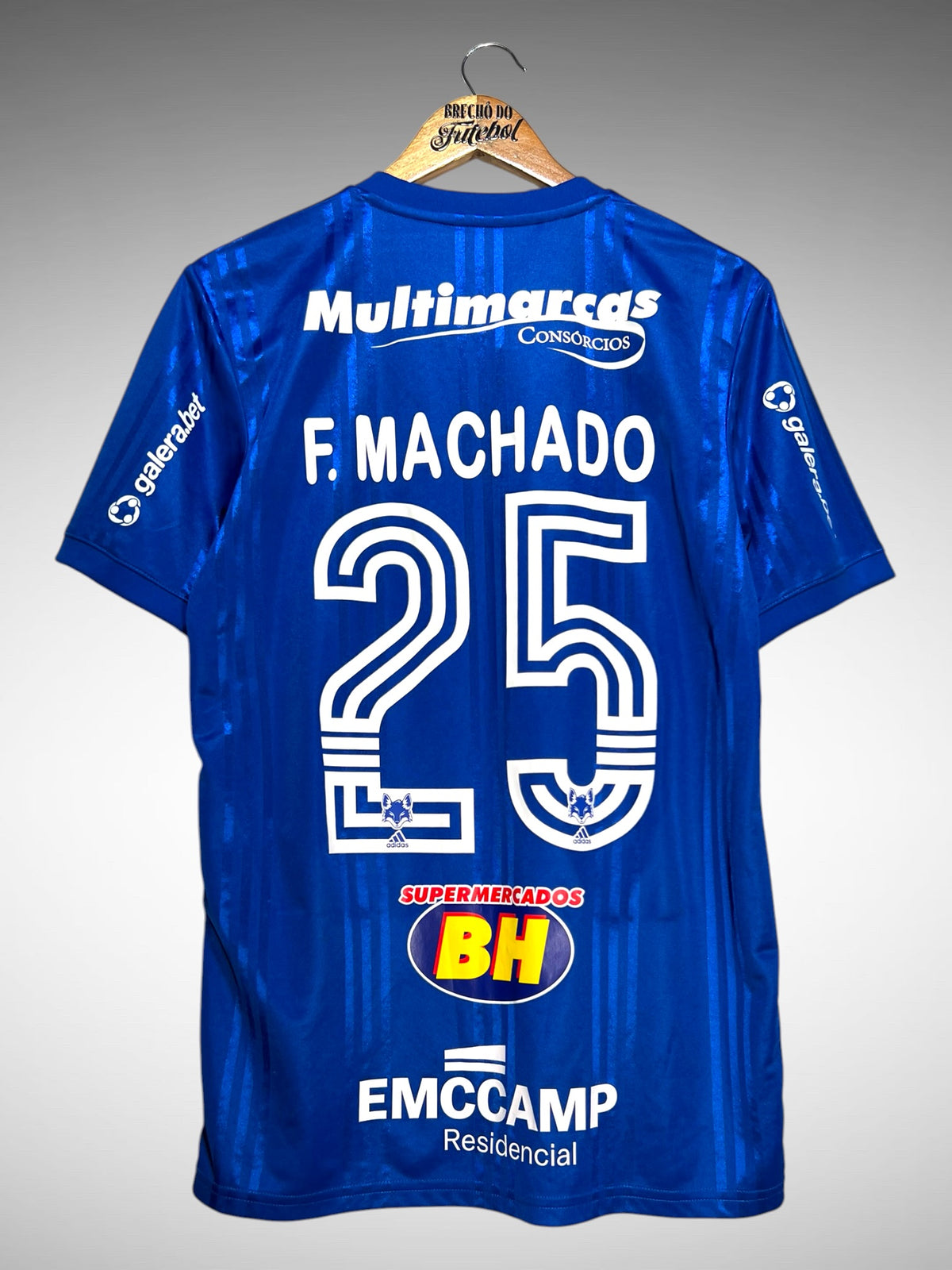 Cruzeiro 2020 Primeira Camisa Tam P N 25 F. Machado.