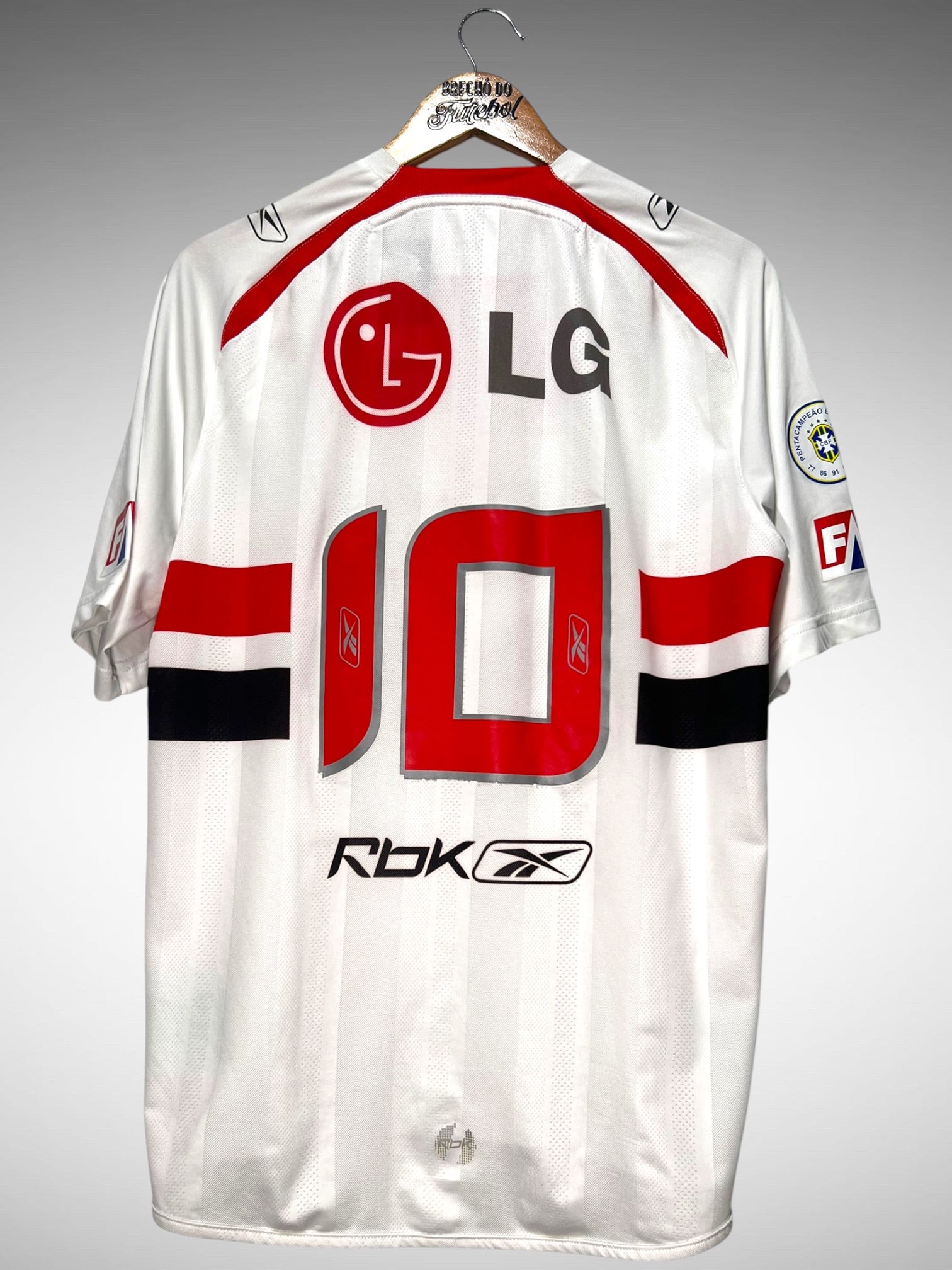 São Paulo 2008 Primeira Camisa Tam G N 10.