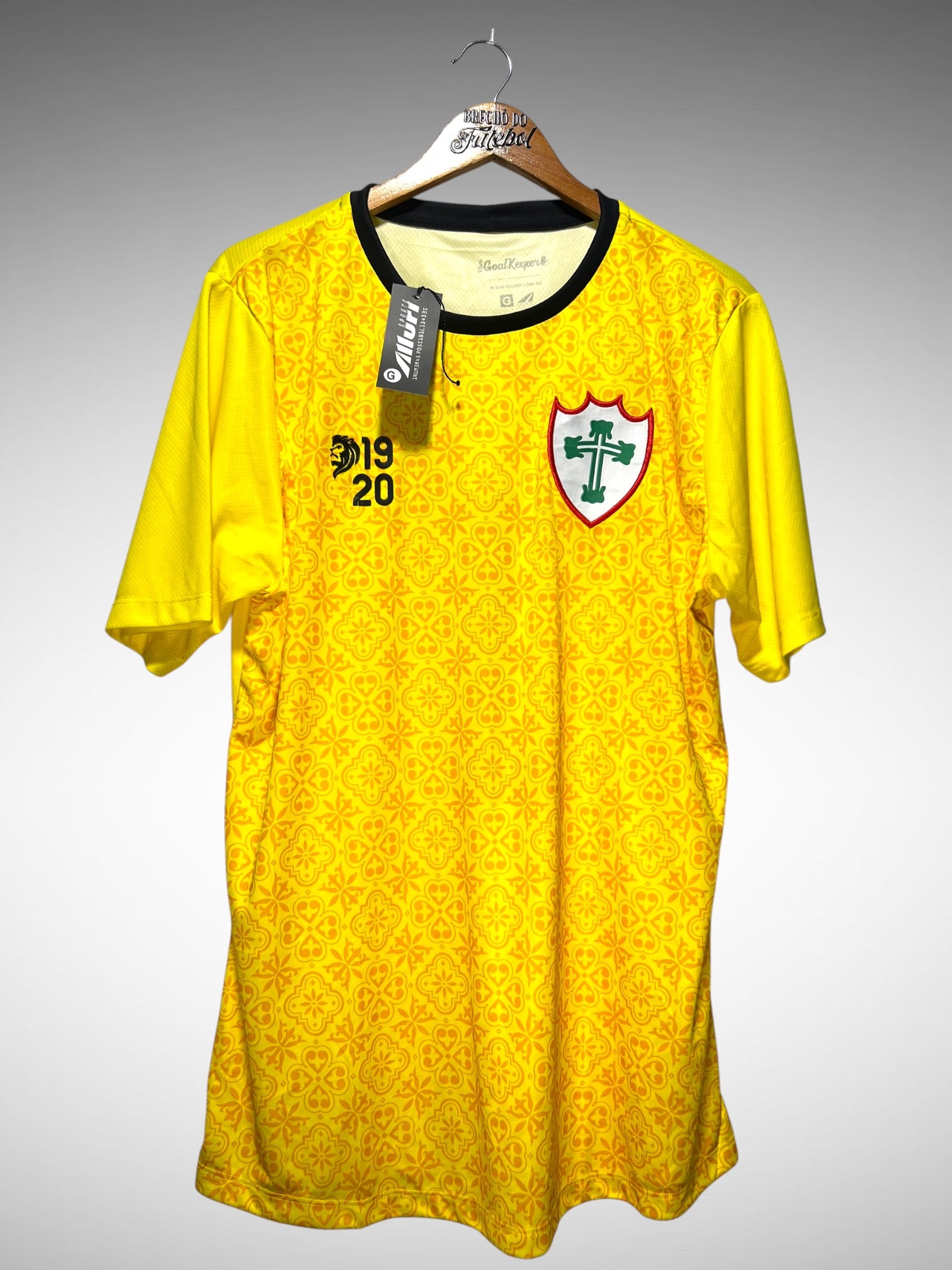 Portuguesa 2021 Camisa de Goleiro Tam G N 1.