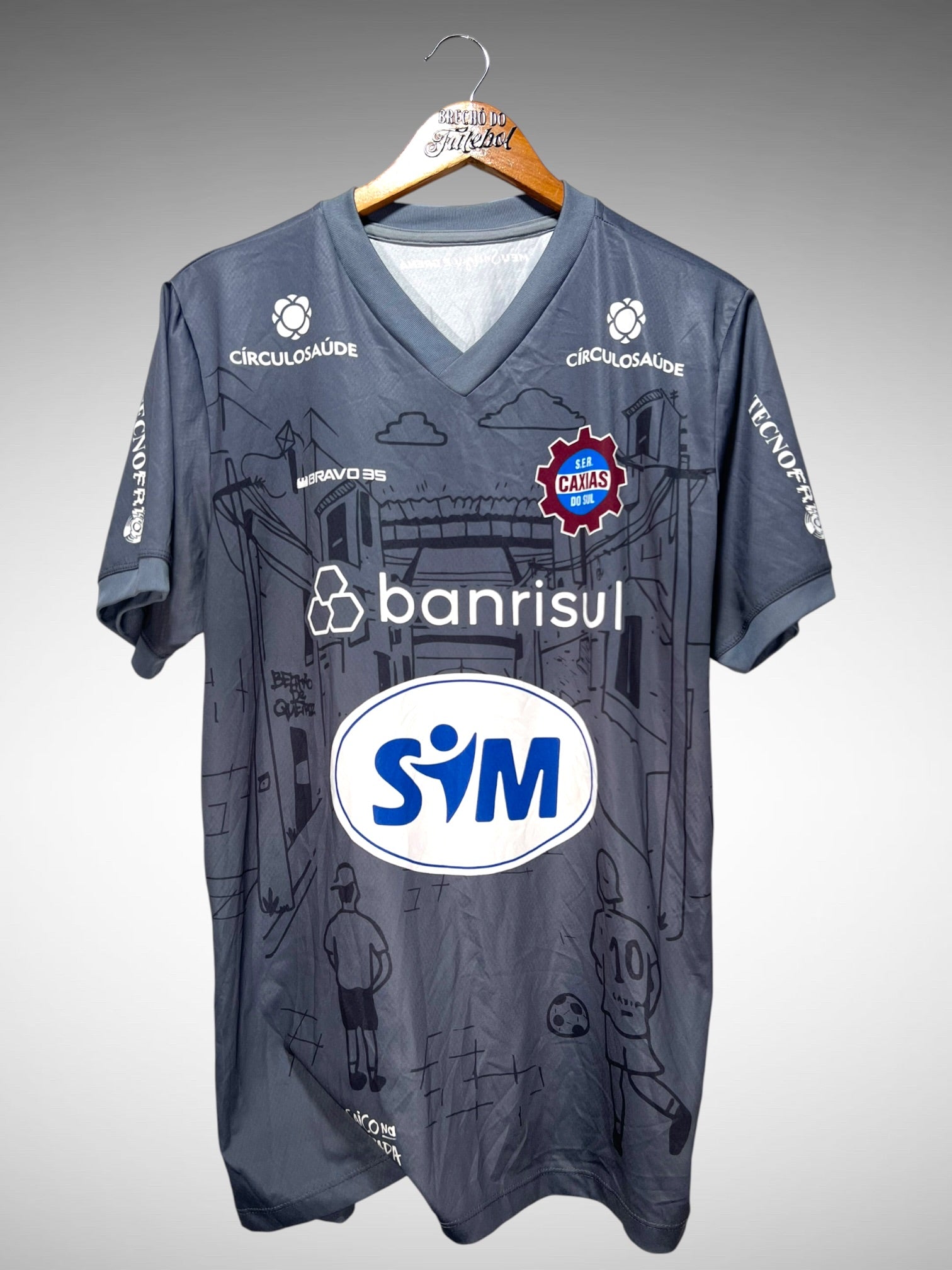 Caxias do Sul 2023 Camisa de Treino Tam GG.