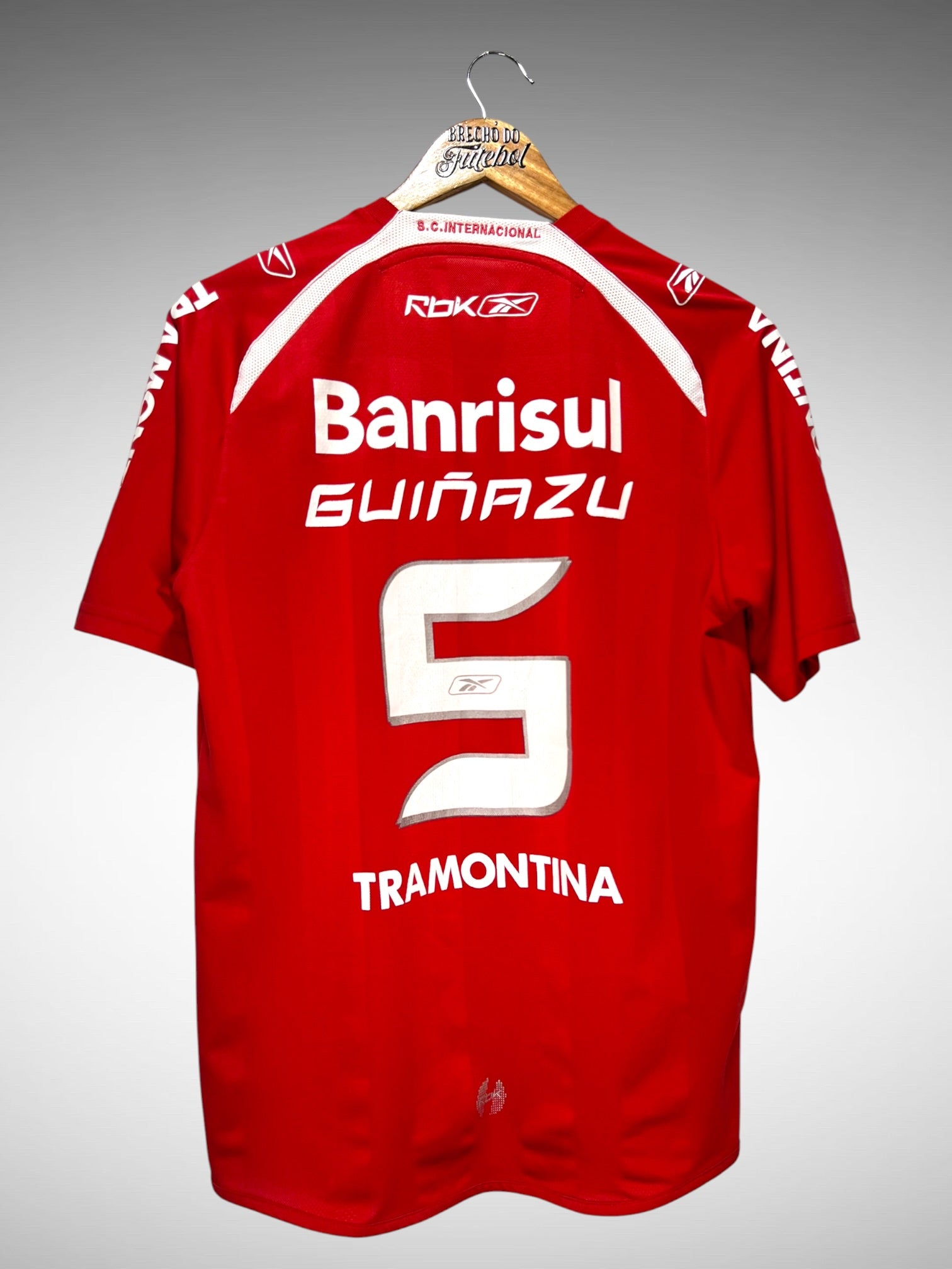 Internacional 2008 Primeira Camisa Tam P N 5 Guiñazu.