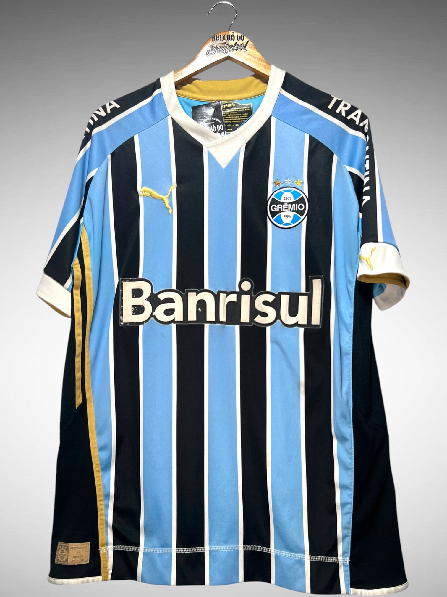Grêmio 2009 Primeira Camisa Tam GG N 10 Tcheco.