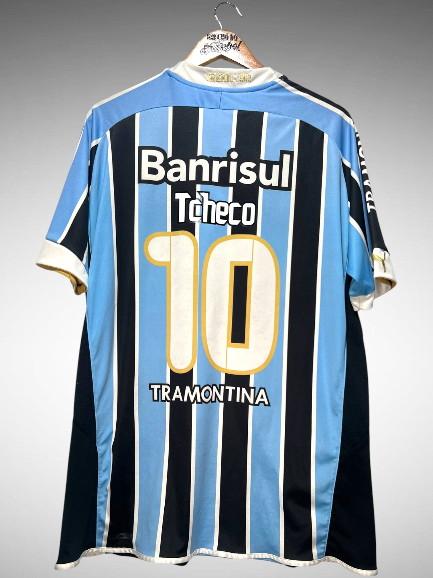 Grêmio 2009 Primeira Camisa Tam GG N 10 Tcheco.