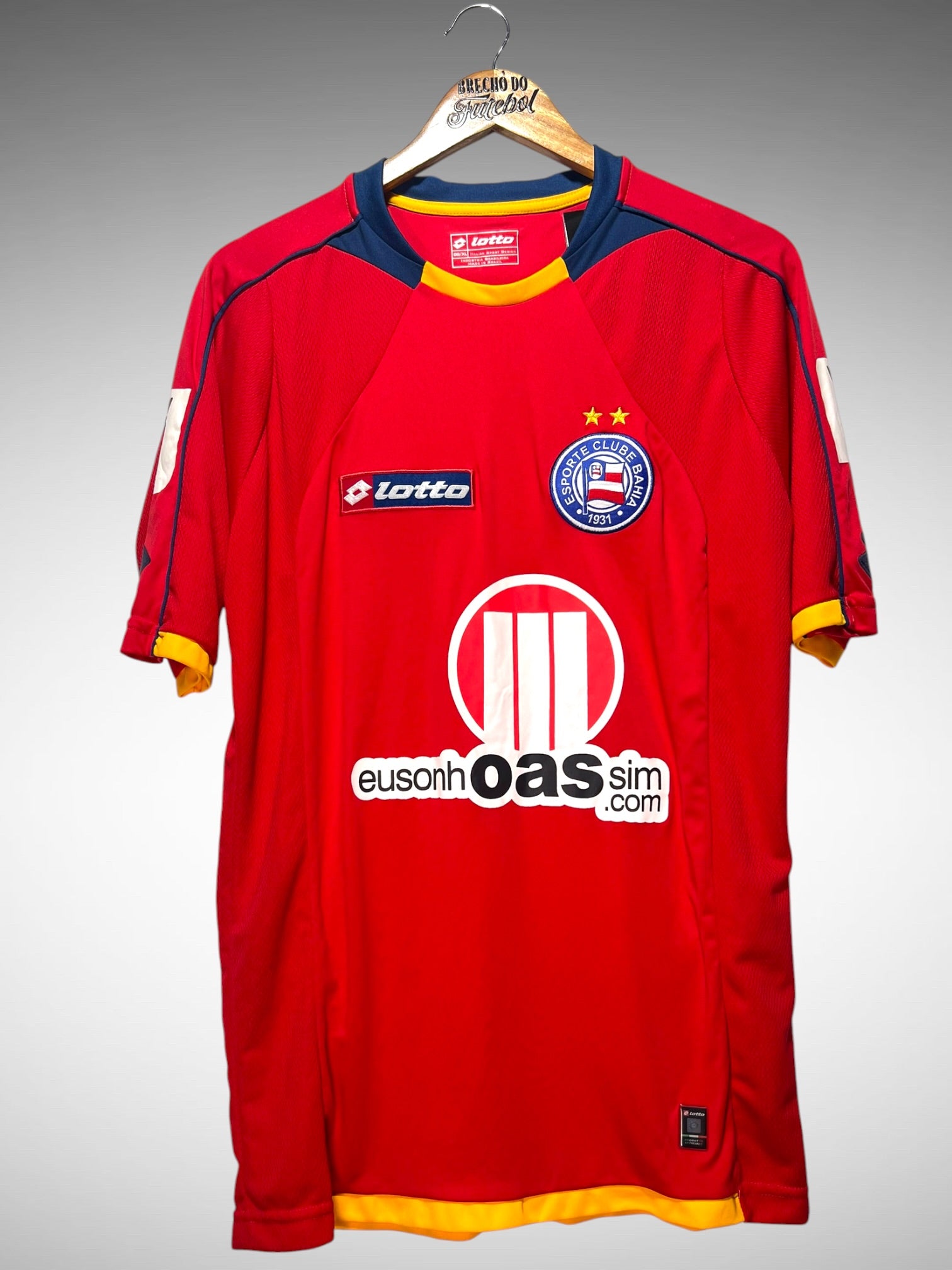 Bahia 2010 Terceira Camisa Tam GG N 18.