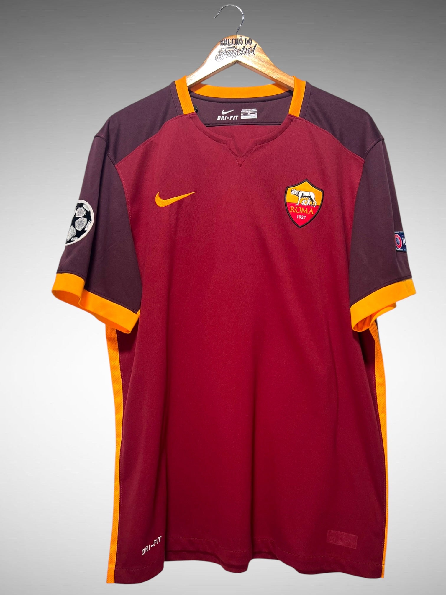 Roma 2015 Primeira Camisa Tam GG N 10 Totti.